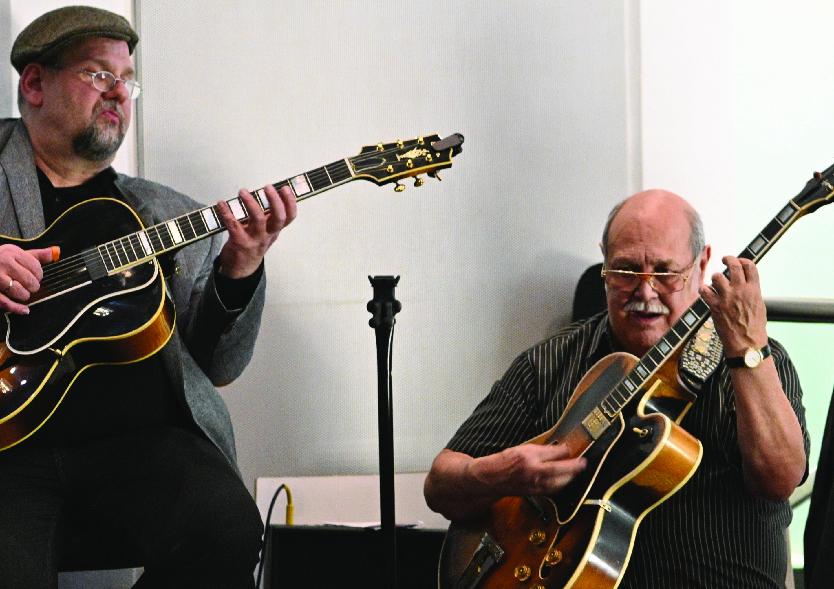 After Work Jazz Lounge - Joe Bawelino (r.) und Gige Brunner treten am 18. Januar im Audi Forum Ingolstadt auf.