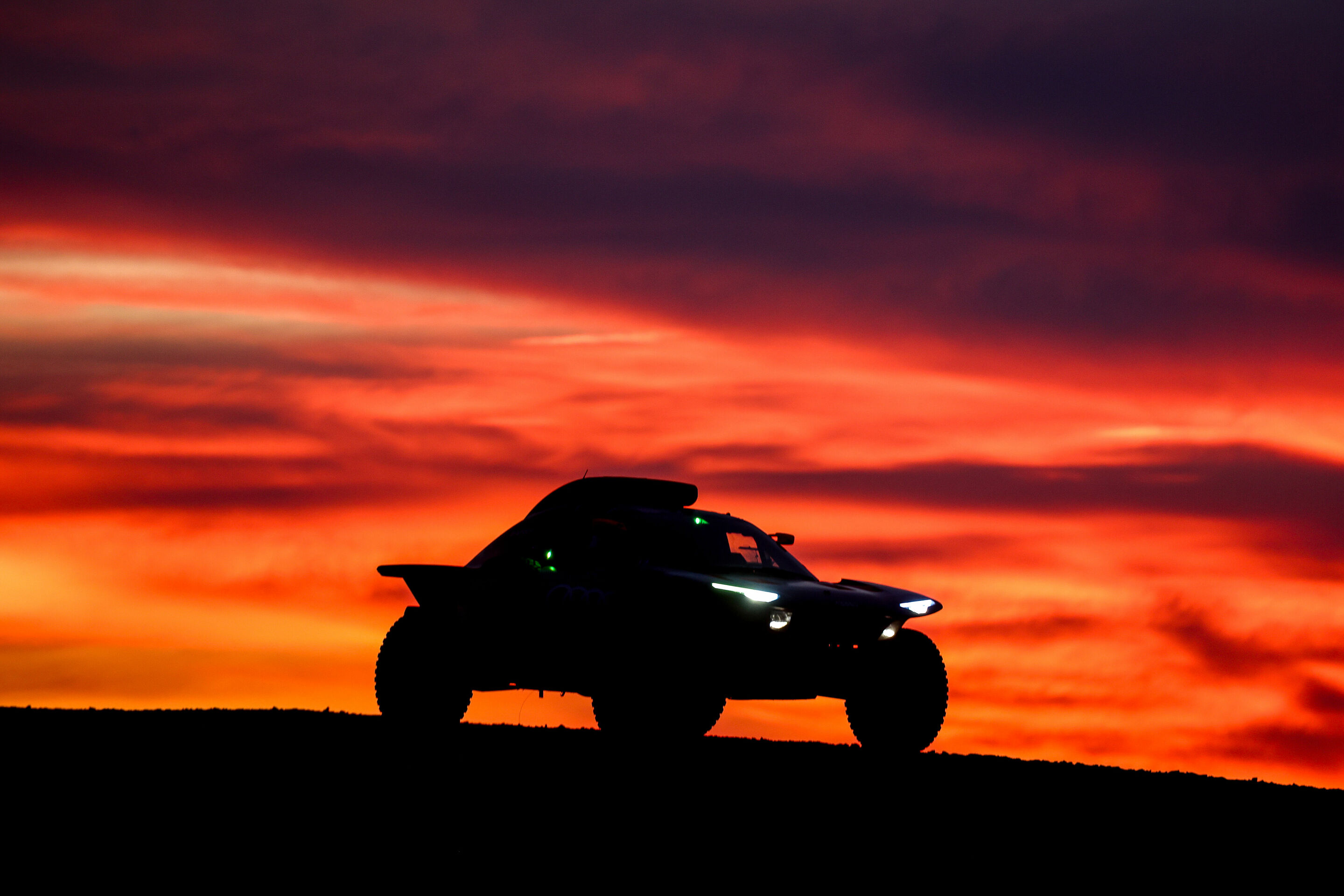 Dakar test Morocco, October 2023 - Audi RS Q e-tron