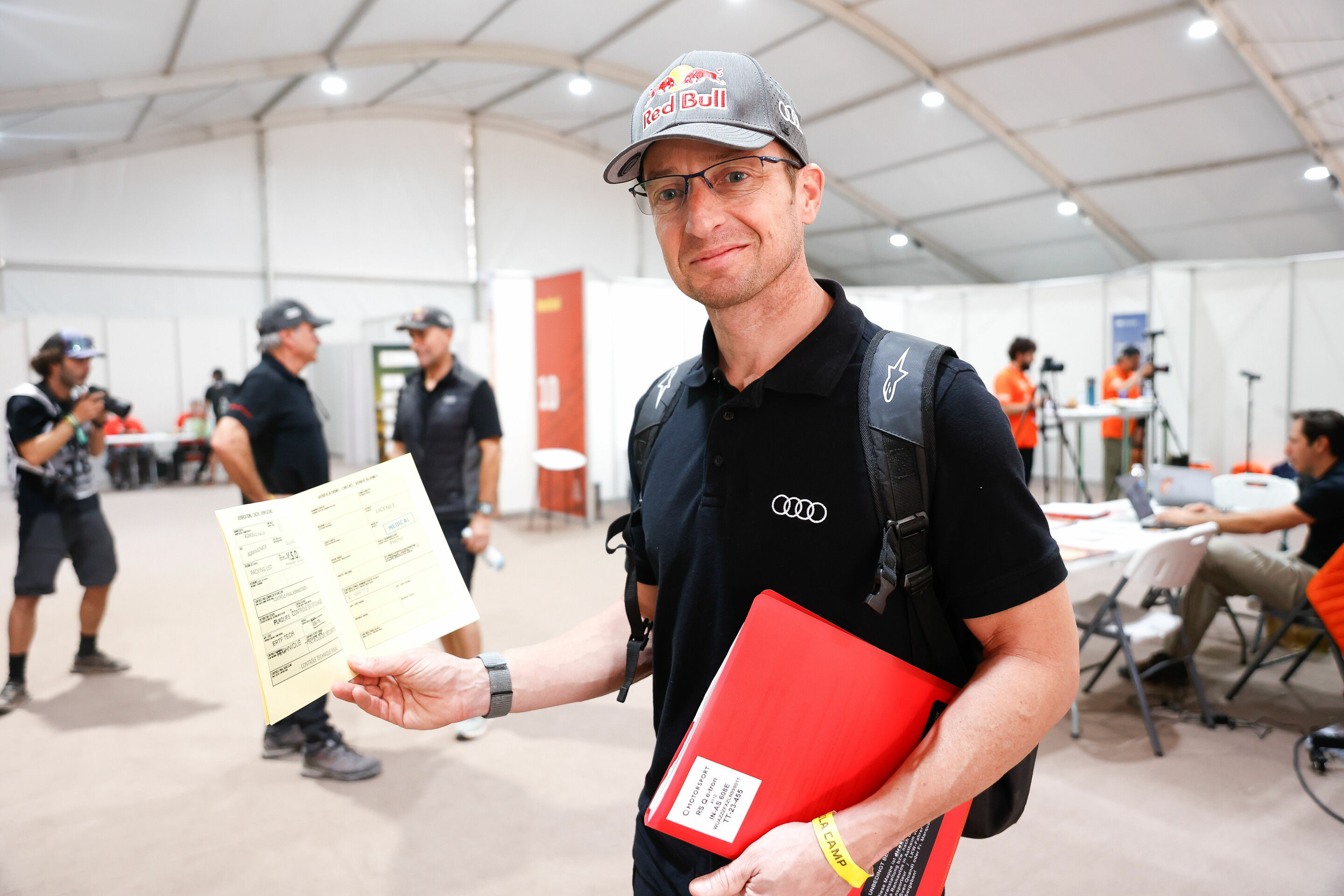 Rallye Dakar 2024 - Dokumentenabnahme, Edouard Boulanger