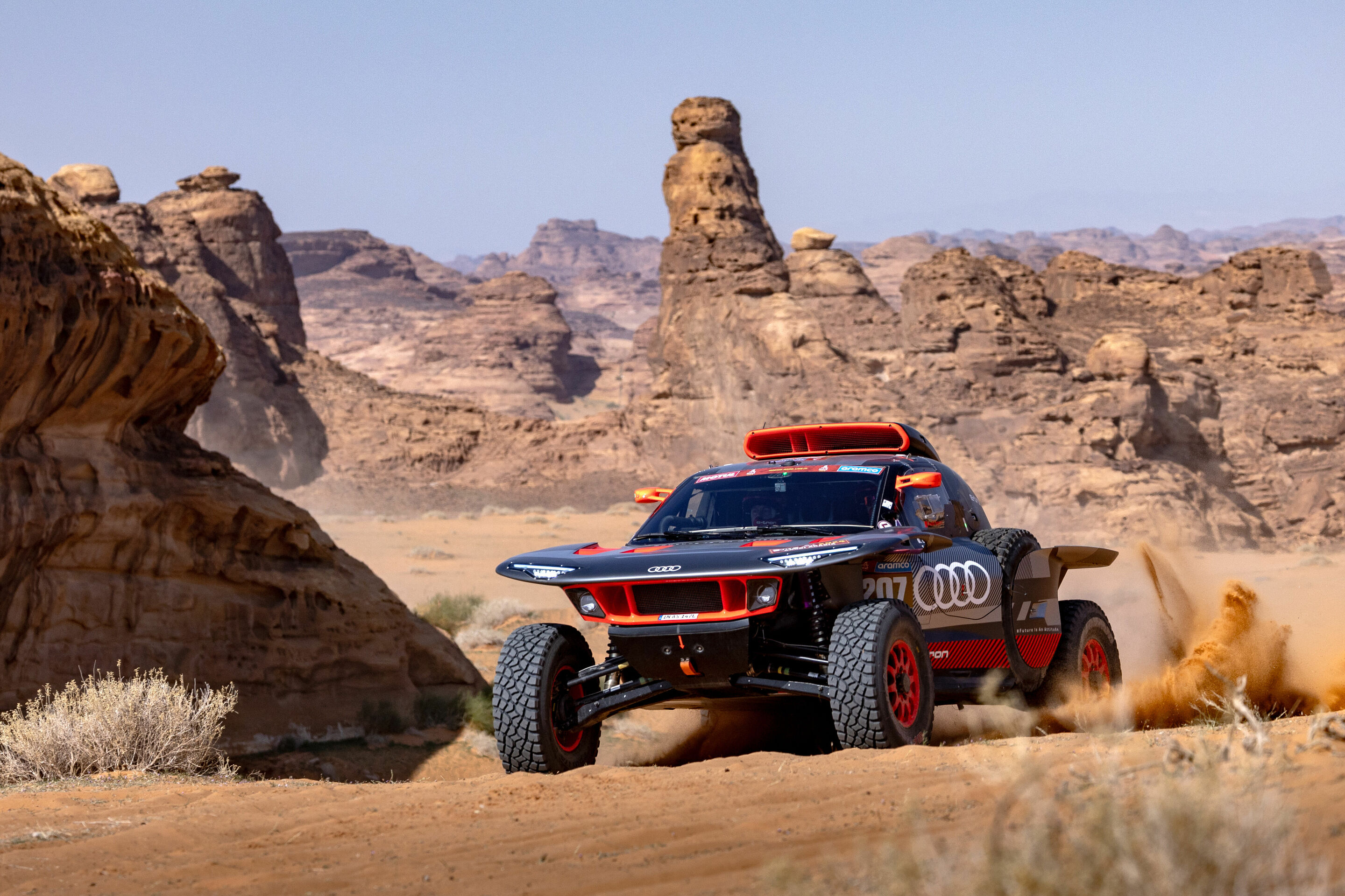 Rallye Dakar 2024 - Audi RS Q e-tron #207 (Team Audi Sport), Mattias Ekström/Emil Bergkvist