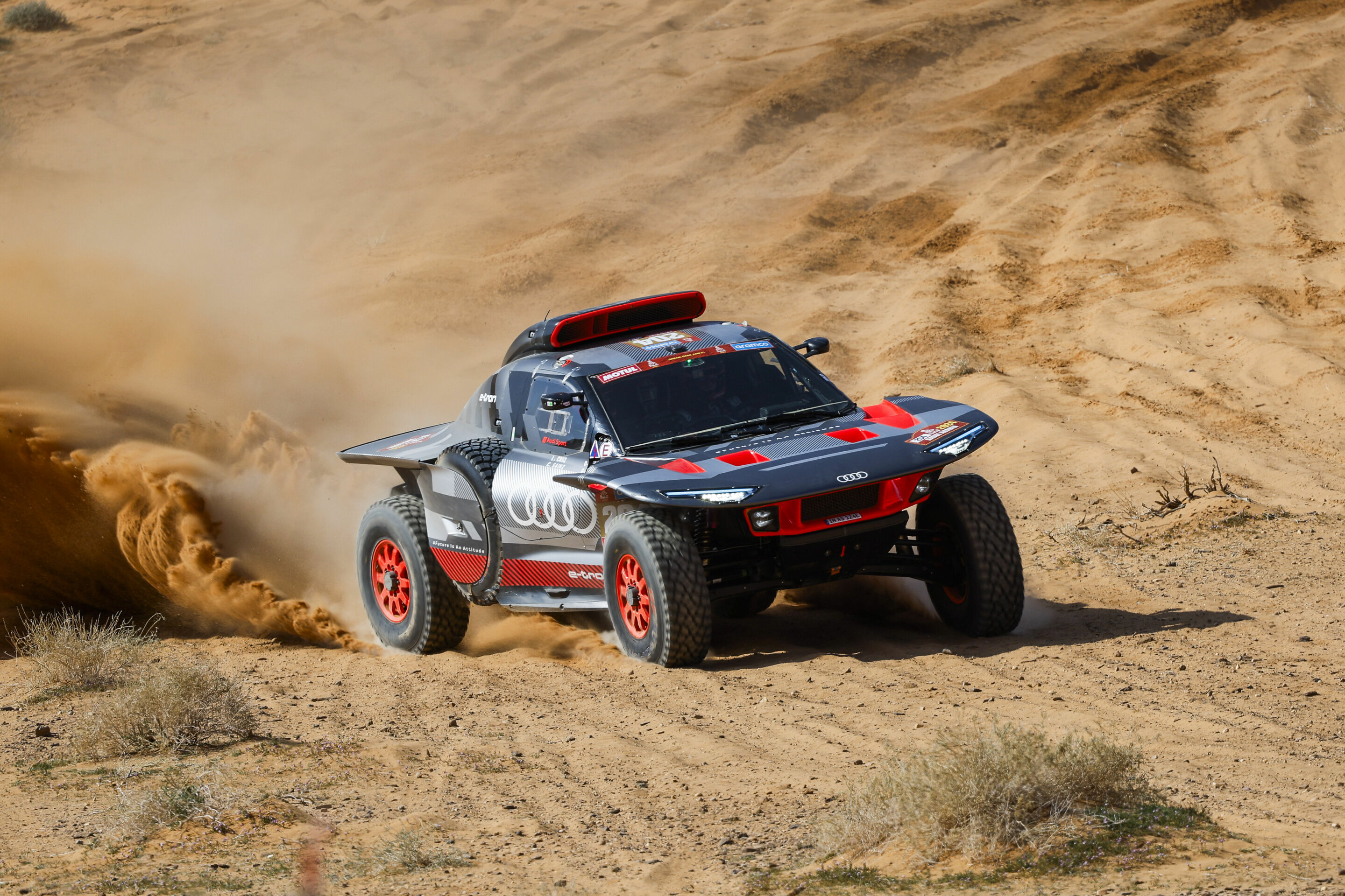 Dakar Rally 2024 - Audi RS Q e-tron #204 (Team Audi Sport), Carlos Sainz/Lucas Cruz