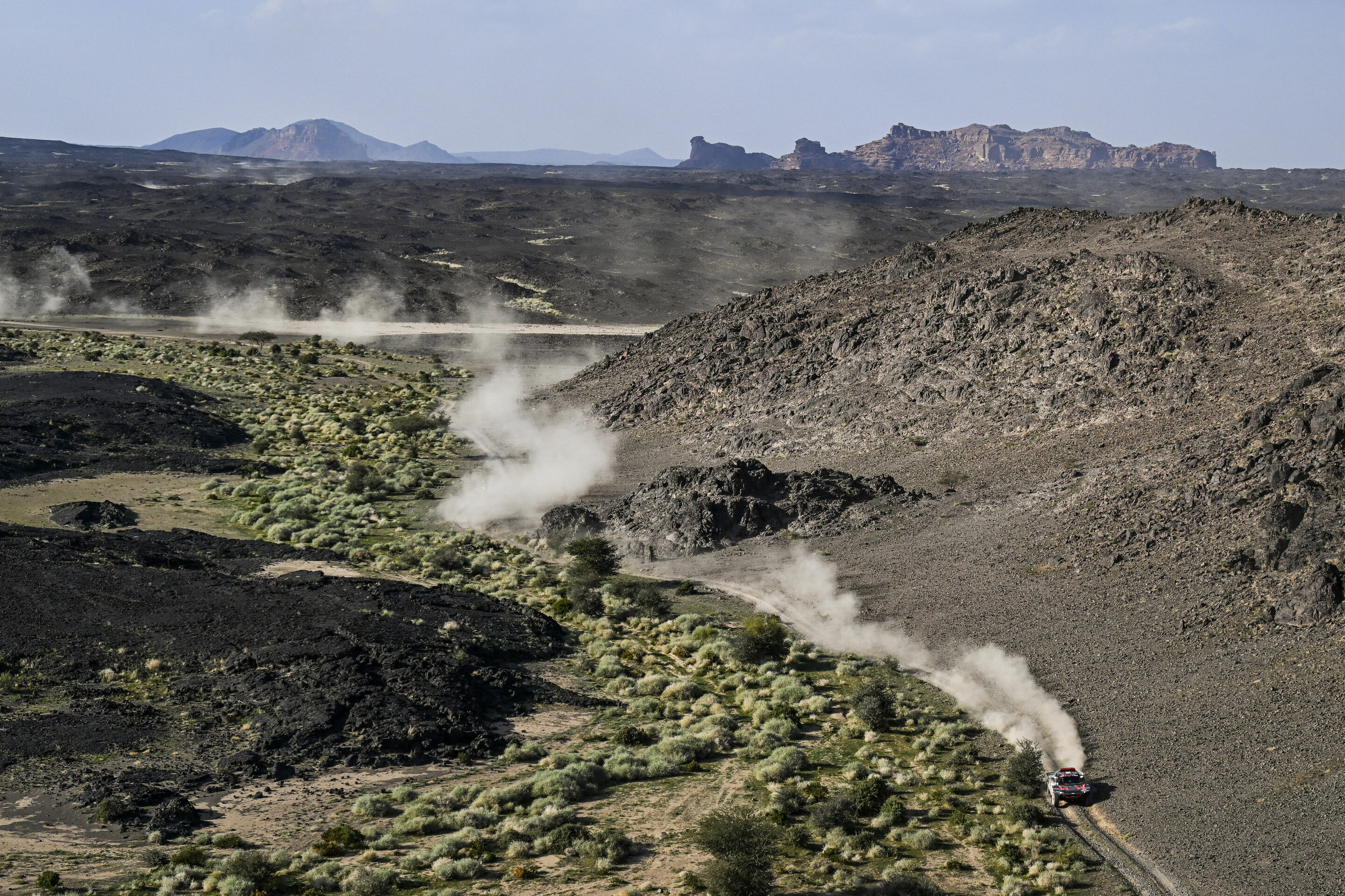 Rallye Dakar 2024 - Audi RS Q e-tron #202 (Team Audi Sport), Stéphane Peterhansel/Edouard Boulanger