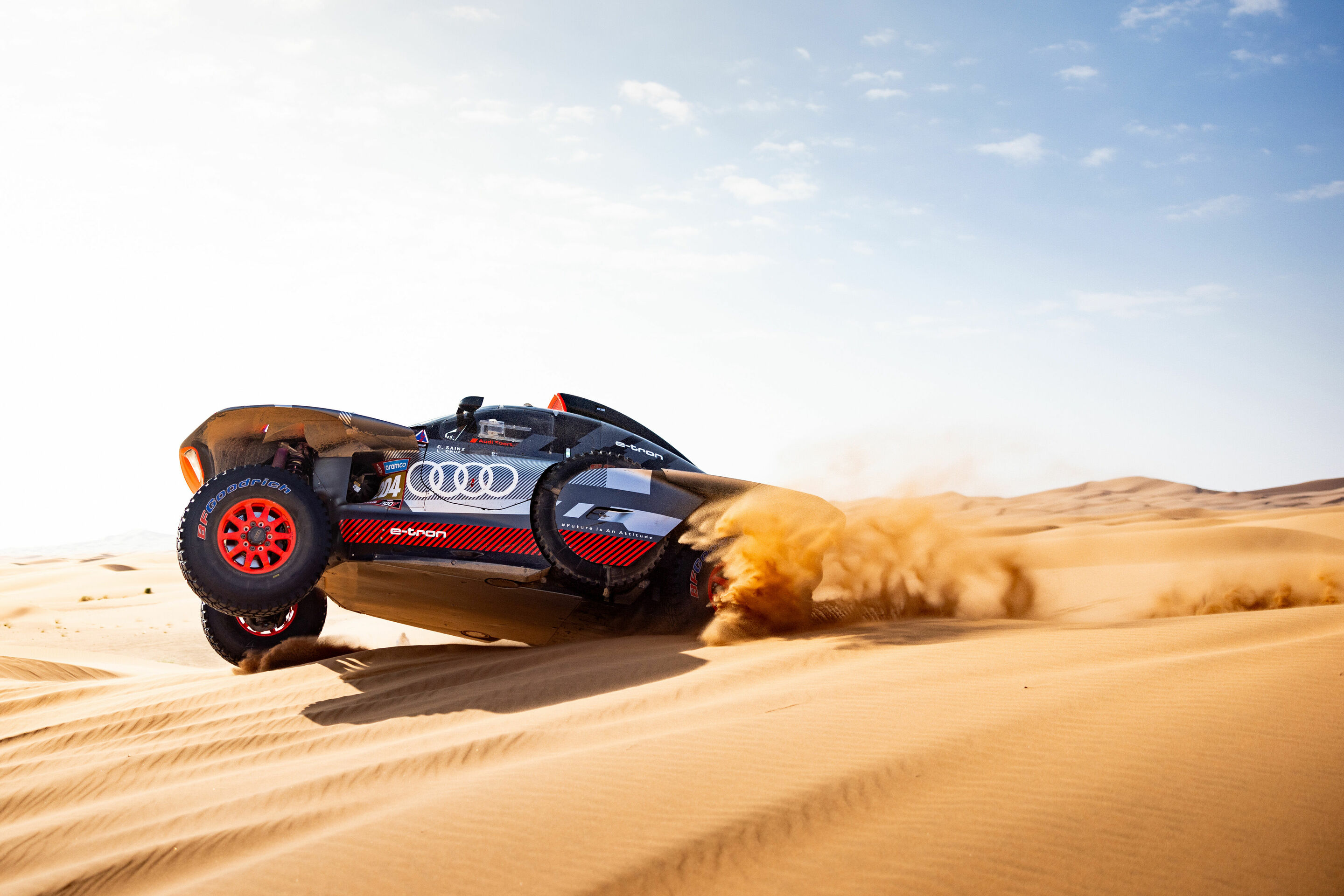 Rallye Dakar 2024 - Audi RS Q e-tron #204 (Team Audi Sport), Carlos Sainz/Lucas Cruz
