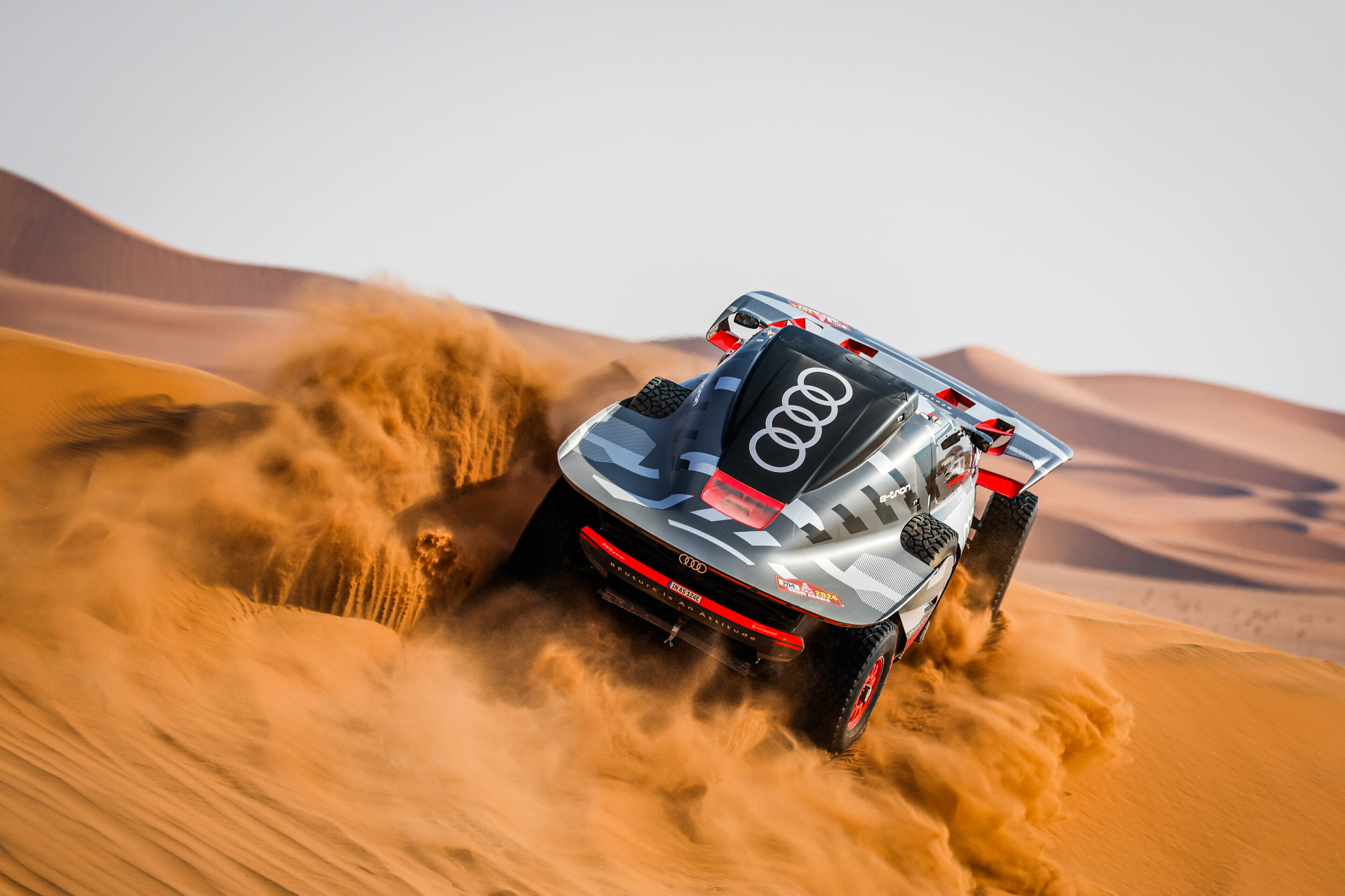 Dakar Rally 2024 - Audi RS Q e-tron #204 (Team Audi Sport), Carlos Sainz/Lucas Cruz