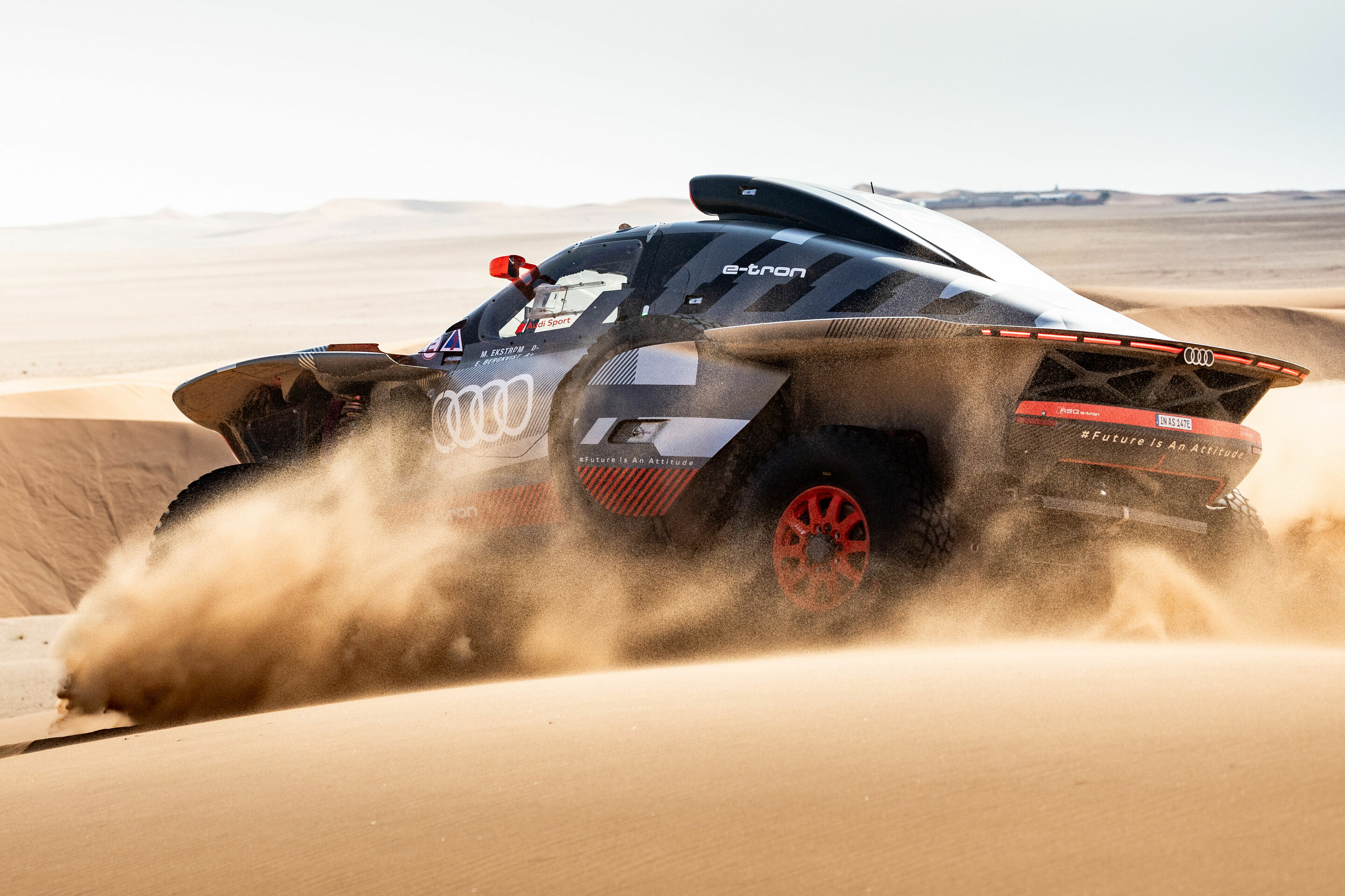Rallye Dakar 2024 - Audi RS Q e-tron #207 (Team Audi Sport), Mattias Ekström/Emil Bergkvist
