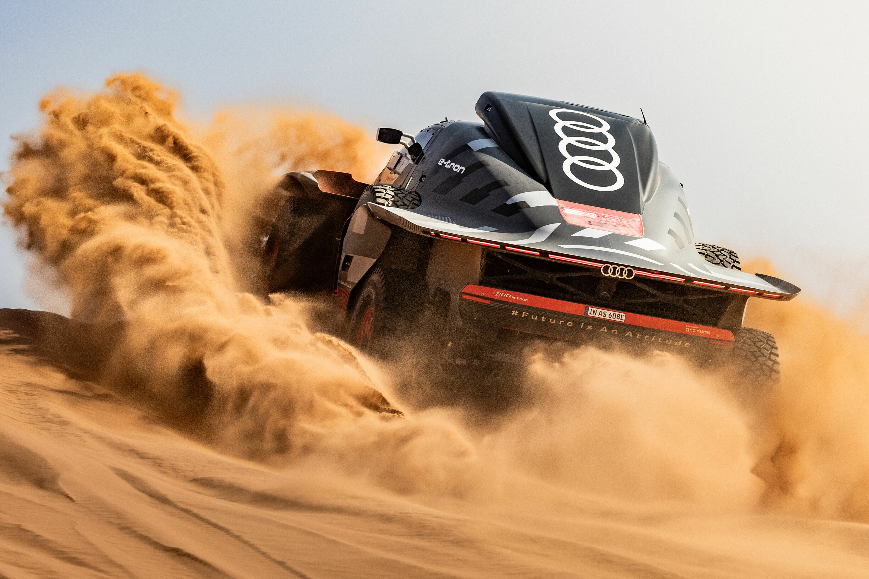 Rallye Dakar 2024 - Audi RS Q e-tron #202 (Team Audi Sport), Stéphane Peterhansel/Edouard Boulanger