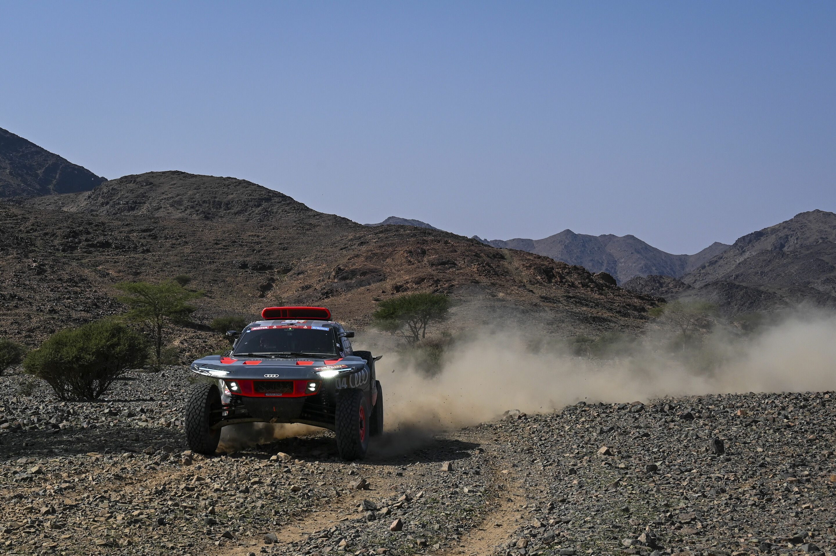 Rallye Dakar 2024 - Audi RS Q e-tron #204 (Team Audi Sport), Carlos Sainz/Lucas Cruz