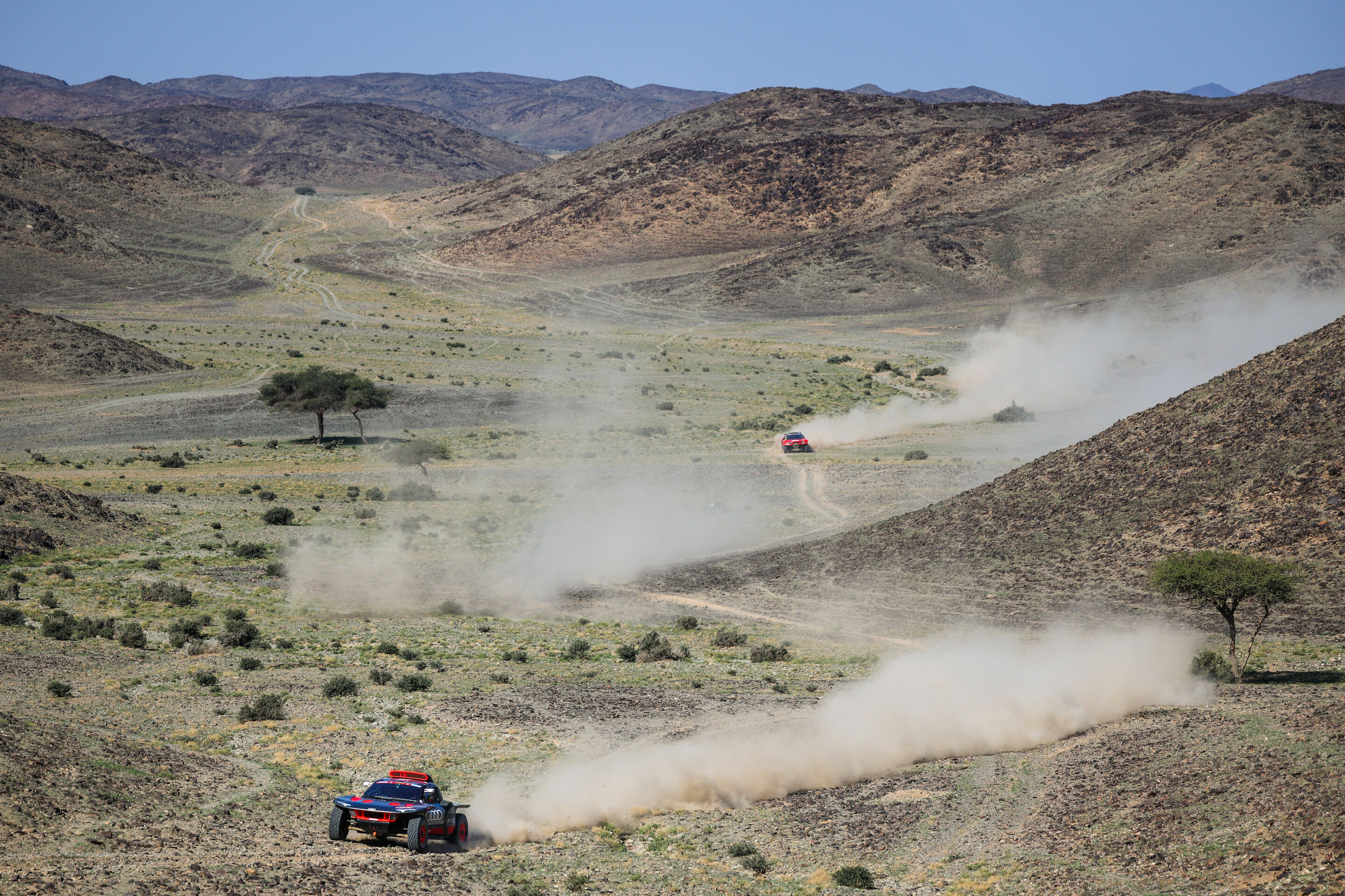 Rallye Dakar 2024 - Audi RS Q e-tron #202 (Team Audi Sport), Stéphane Peterhansel/Edouard Boulanger