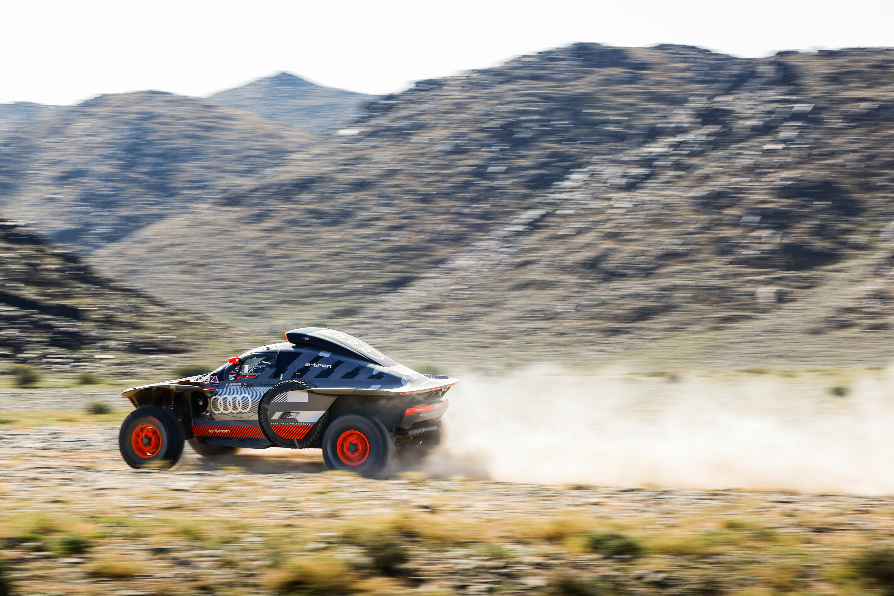 Rallye Dakar 2024 - Audi RS Q e-tron #207 (Team Audi Sport), Mattias Ekström/Emil Bergkvist