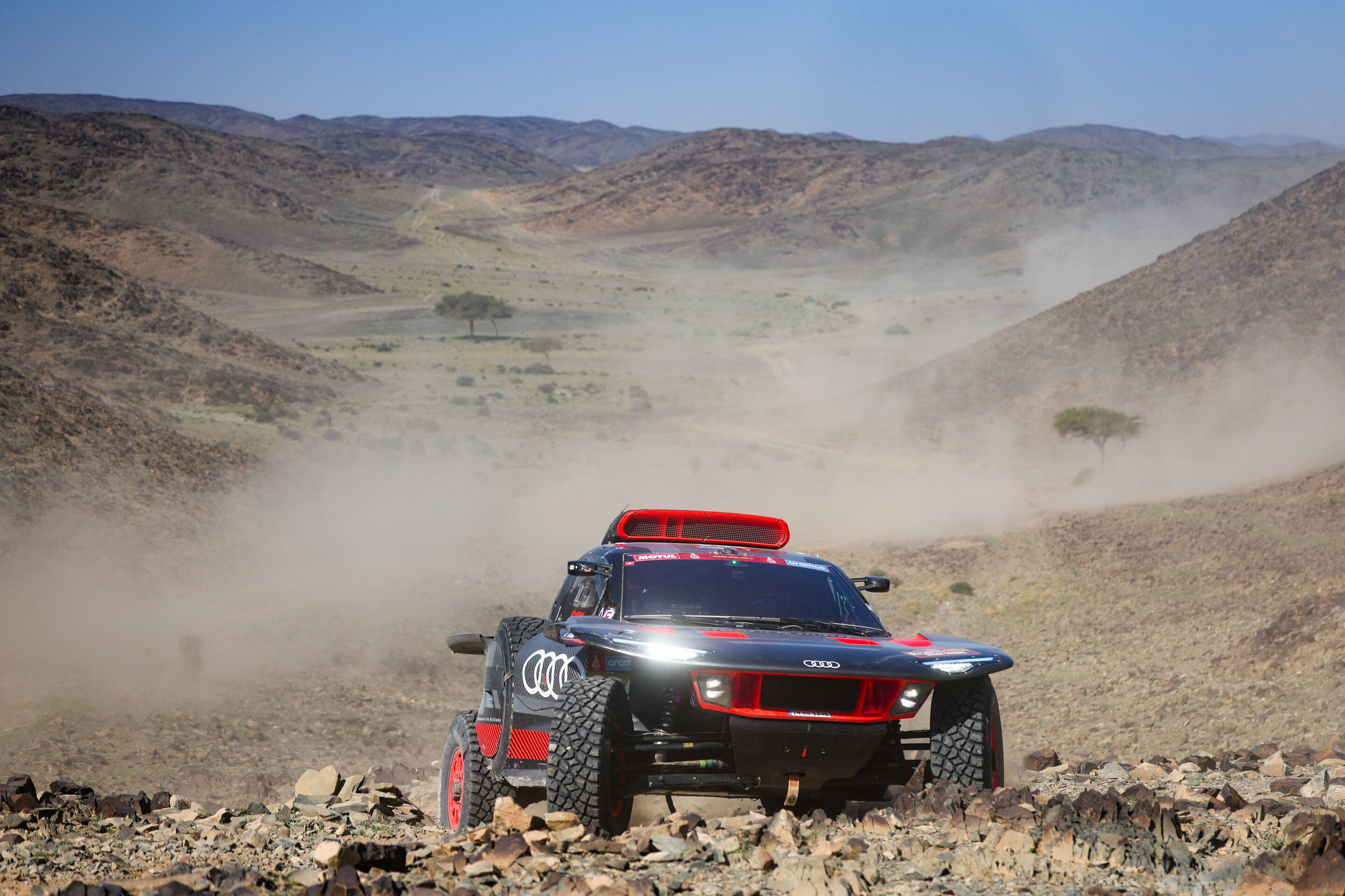 Rallye Dakar 2024 - Audi RS Q e-tron #204 (Team Audi Sport), Carlos Sainz/Lucas Cruz