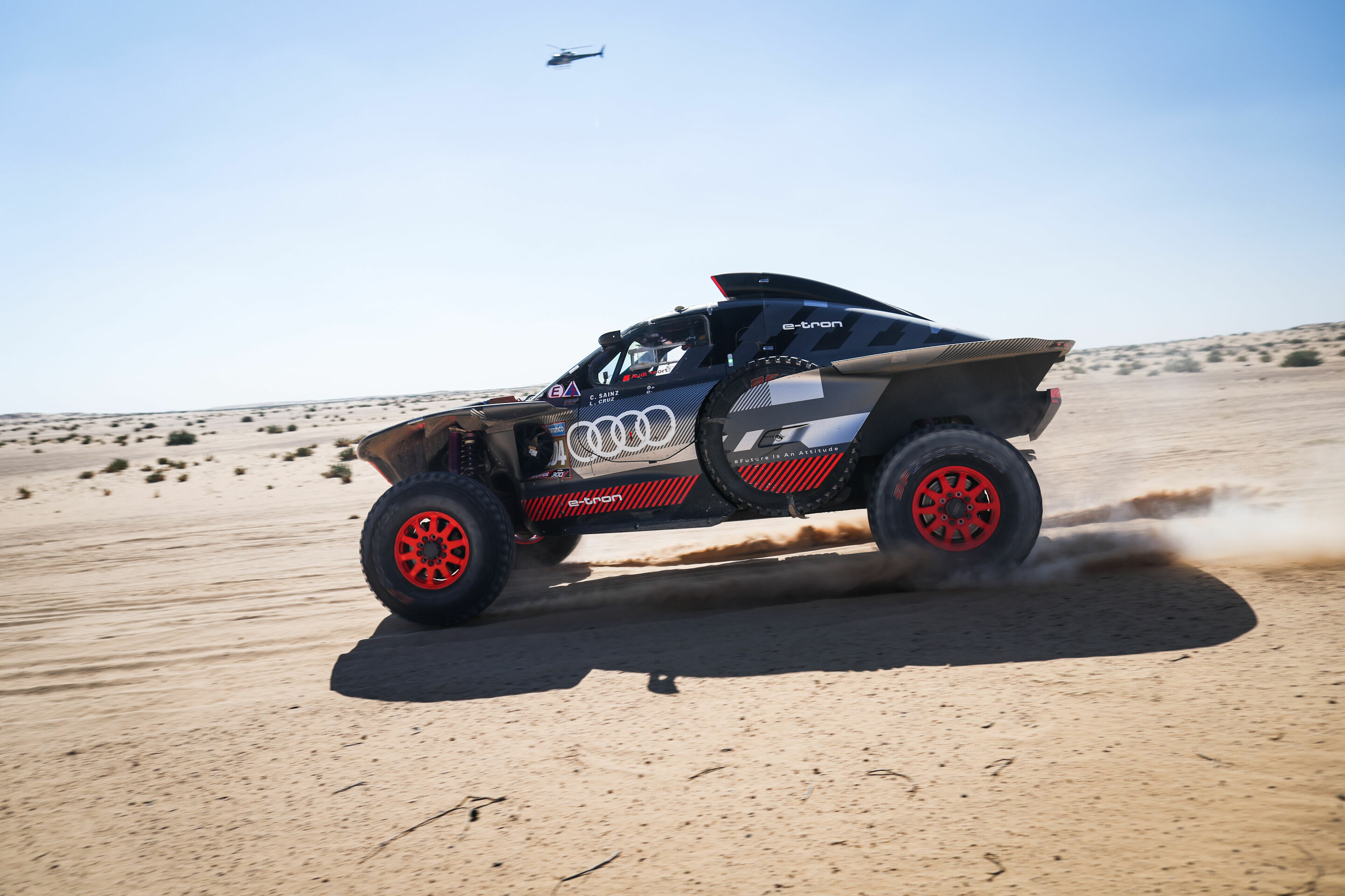 Rallye Dakar 2024 - Audi RS Q e-tron #204 (Team Audi Sport), Carlos Sainz/Lucas Cruz