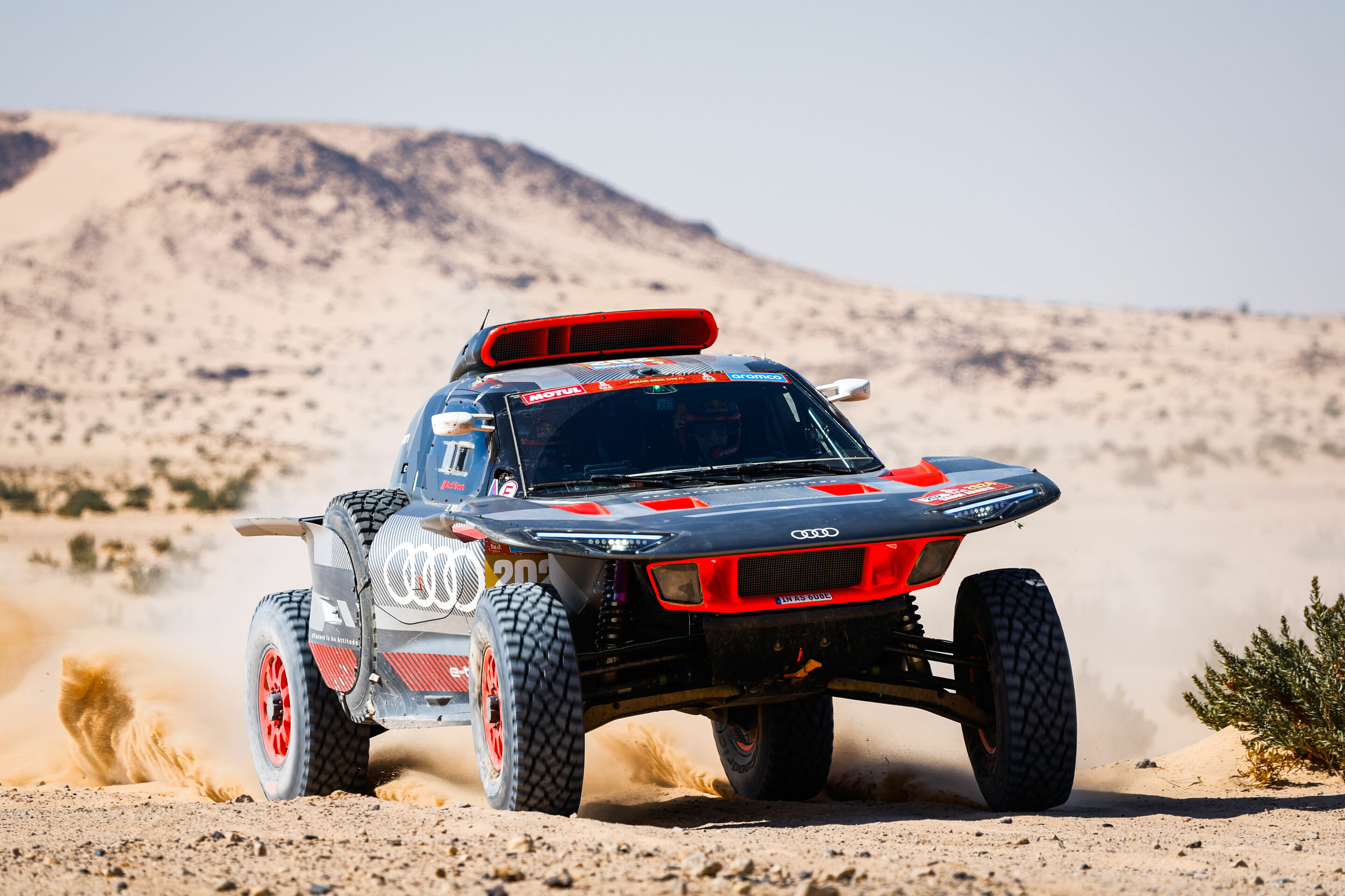 Rallye Dakar 2024 - Audi RS Q e-tron #202 (Team Audi Sport), Stéphane Peterhansel/Edouard Boulanger