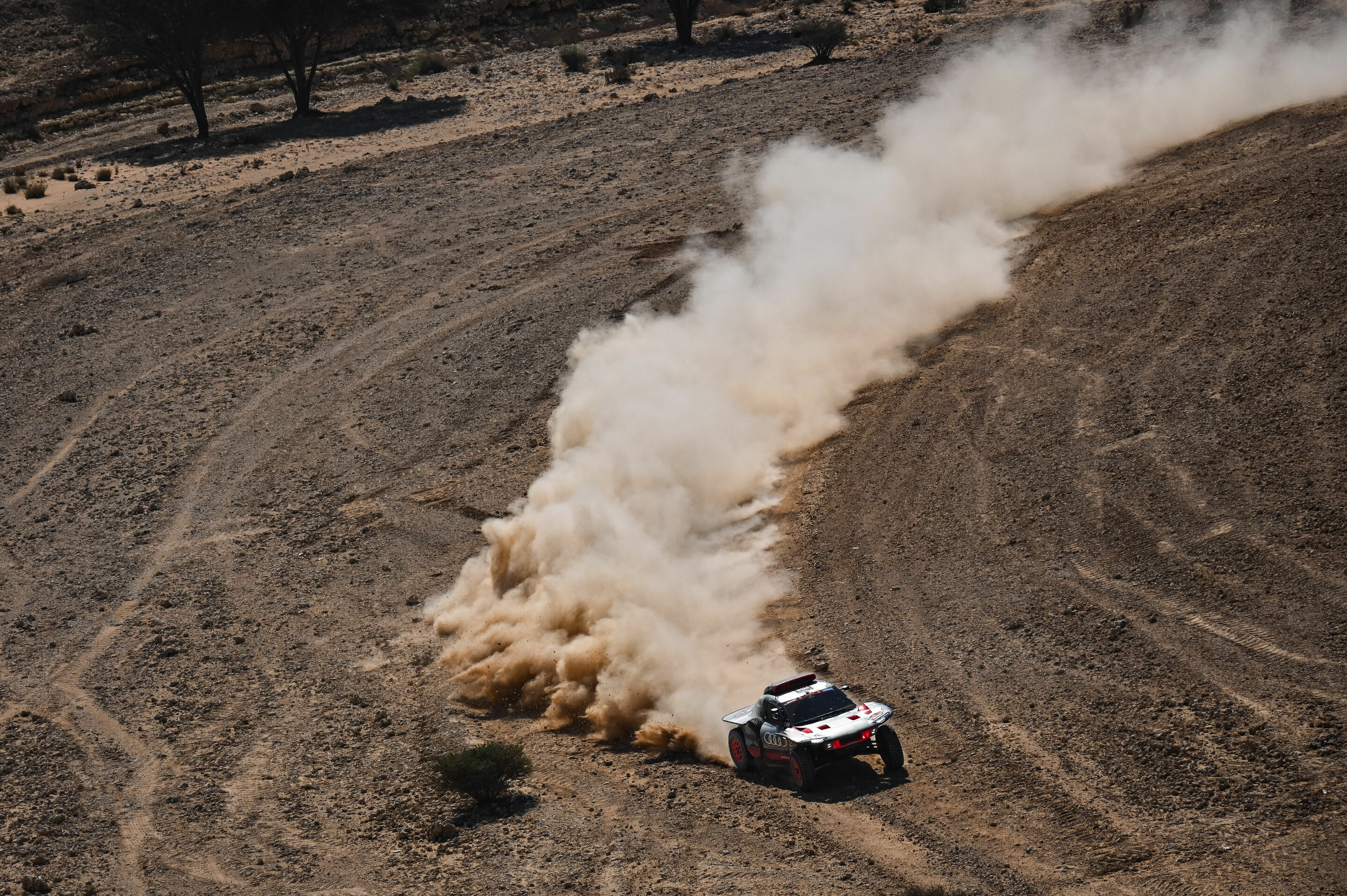 Rallye Dakar 2024 - Audi RS Q e-tron #204 (Team Audi Sport), Carlos Sainz/Lucas Cruz
