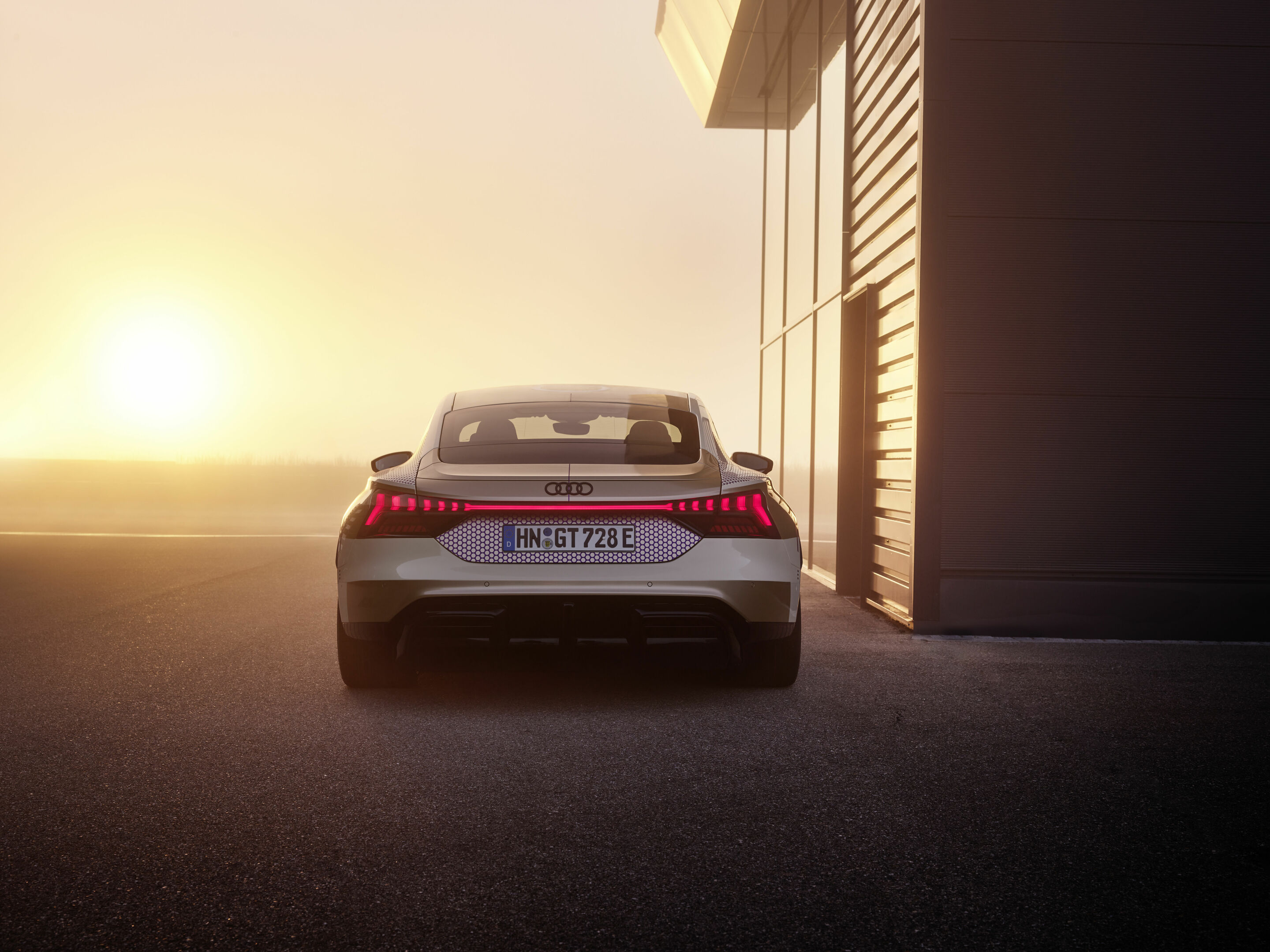Audi e-tron GT Prototyp - Standaufnahme