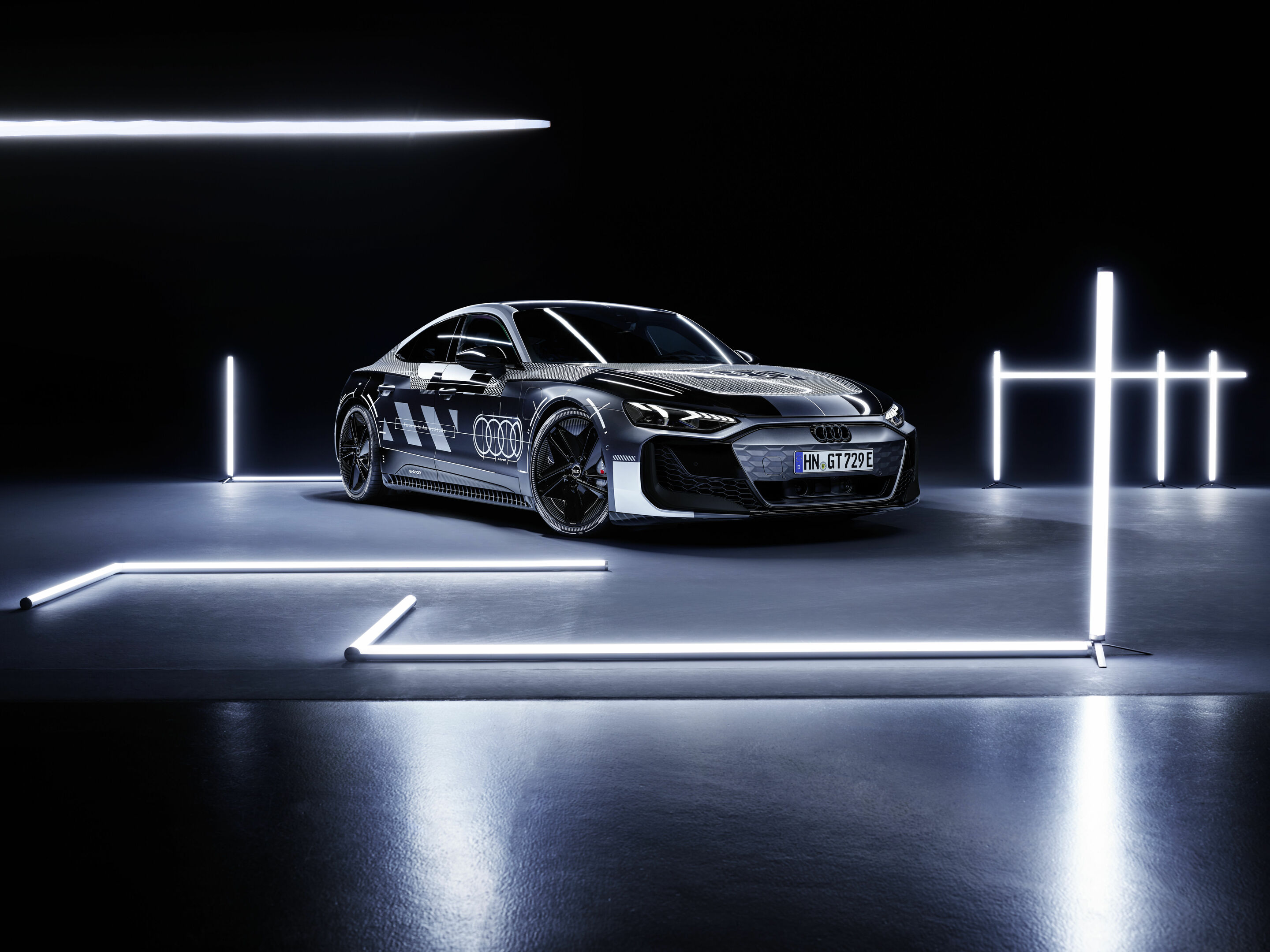 Audi e-tron GT Prototyp - Standaufnahme