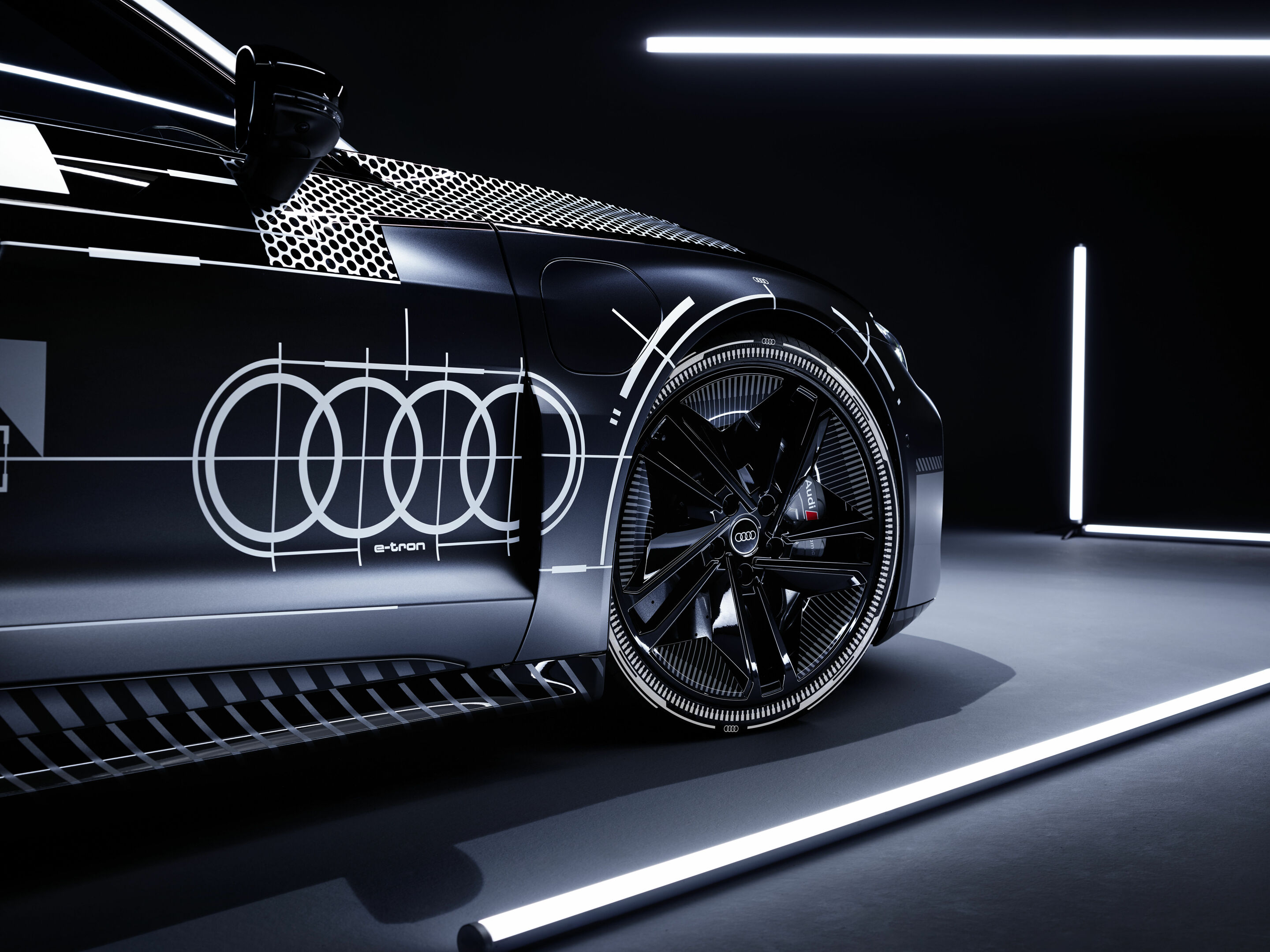 Audi e-tron GT Prototyp - Standaufnahme