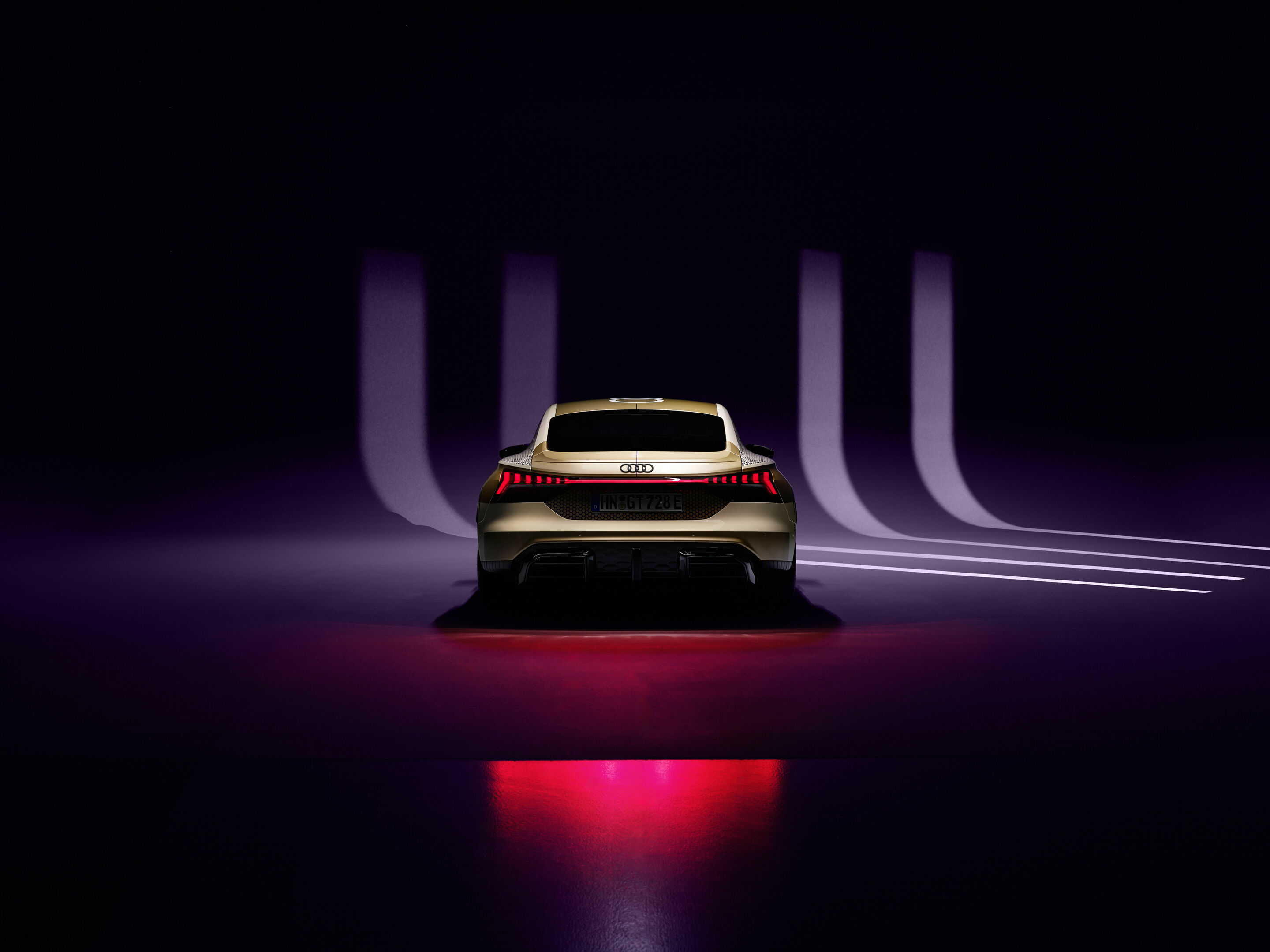 Audi e-tron GT Prototyp - Standaufnahme