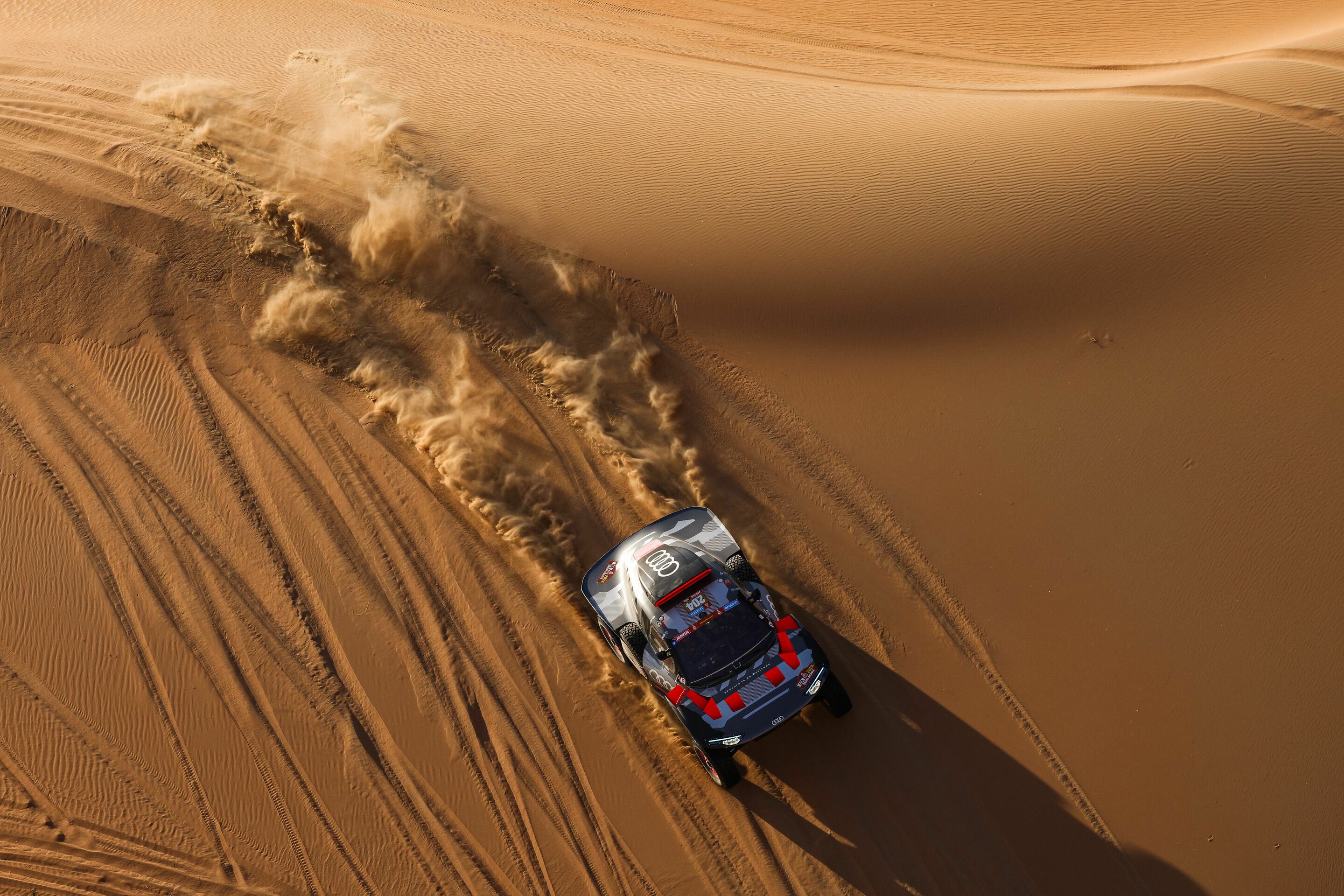 Dakar Rally 2024 - Audi RS Q e-tron #204 (Team Audi Sport), Carlos Sainz/Lucas Cruz