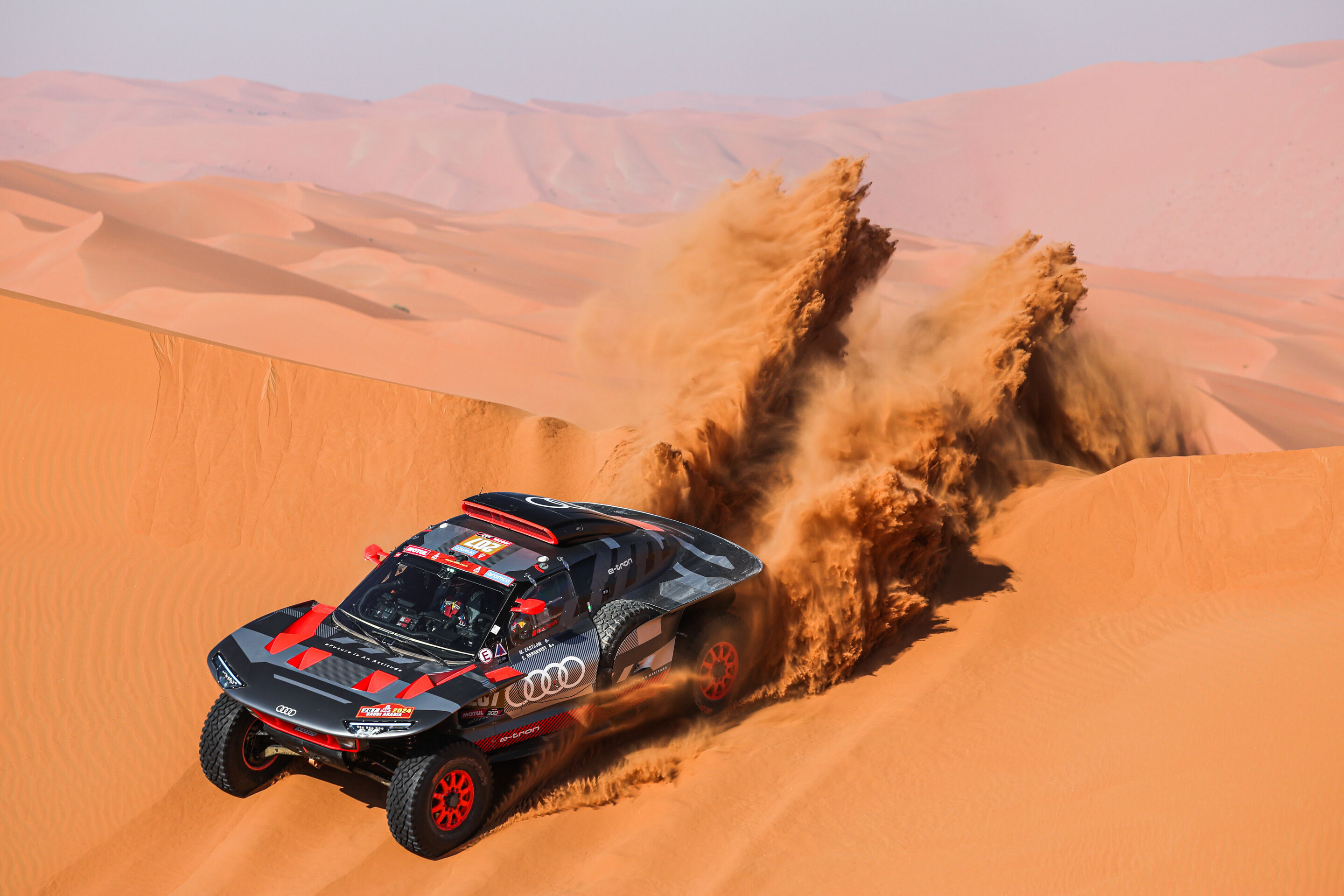 Rallye Dakar 2024 - Audi RS Q e-tron #207 (Team Audi Sport), Mattias Ekström/Emil Bergkvist