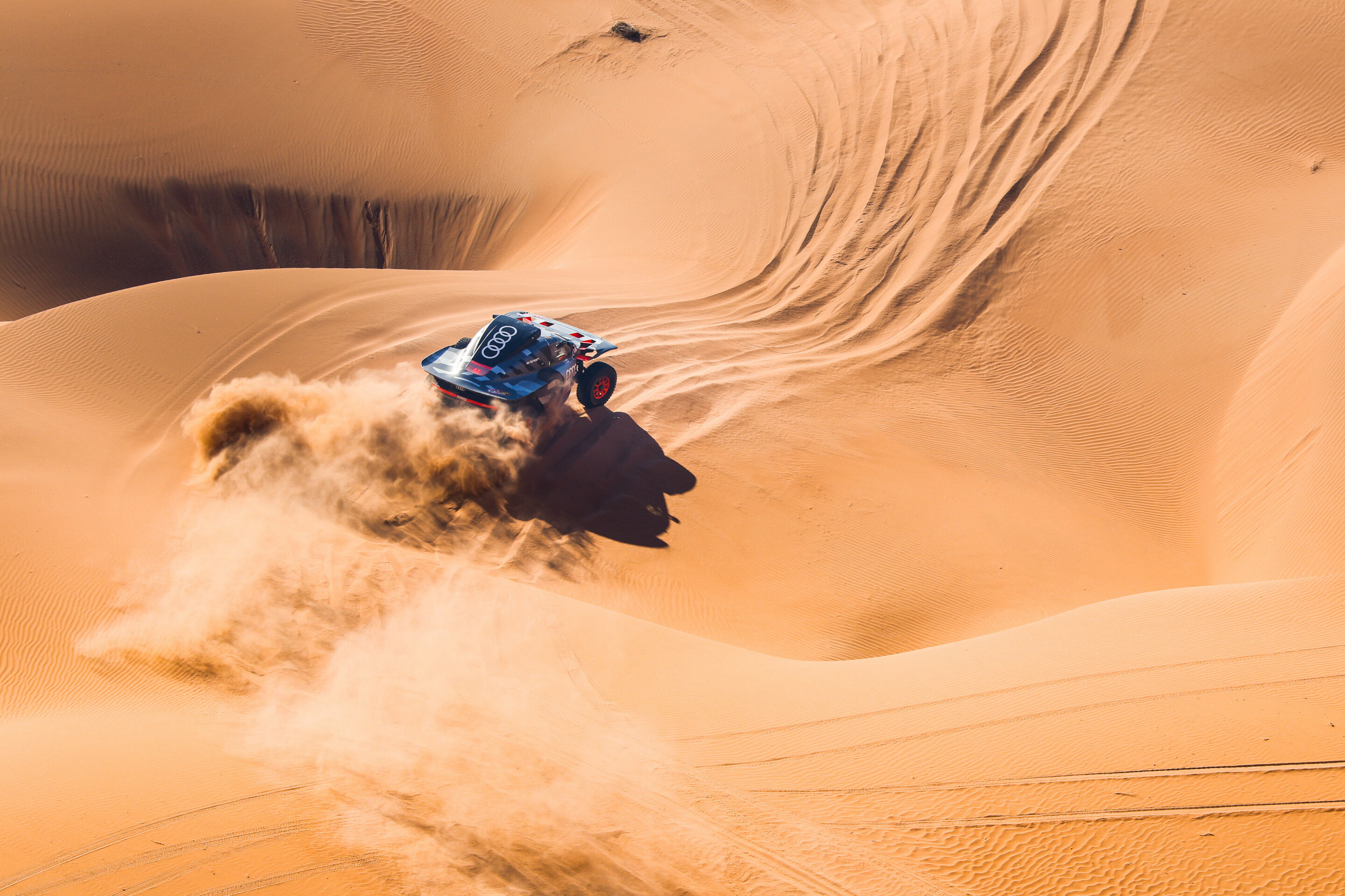 Rallye Dakar 2024 - Audi RS Q e-tron #204 (Team Audi Sport), Carlos Sainz/Lucas Cruz