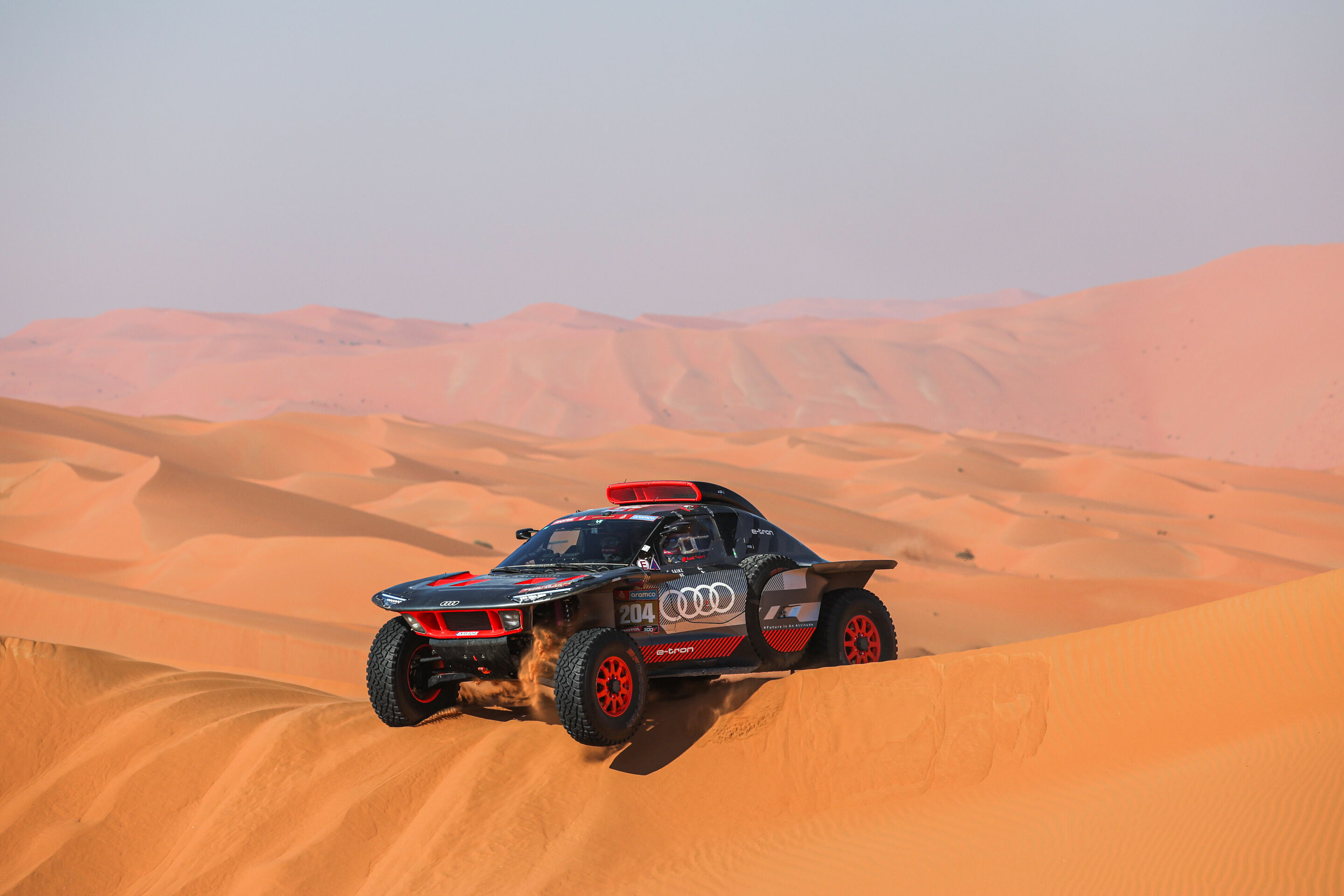 Rallye Dakar 2024 - Audi RS Q e-tron #204 (Team Audi Sport), Carlos Sainz/Lucas Cruz