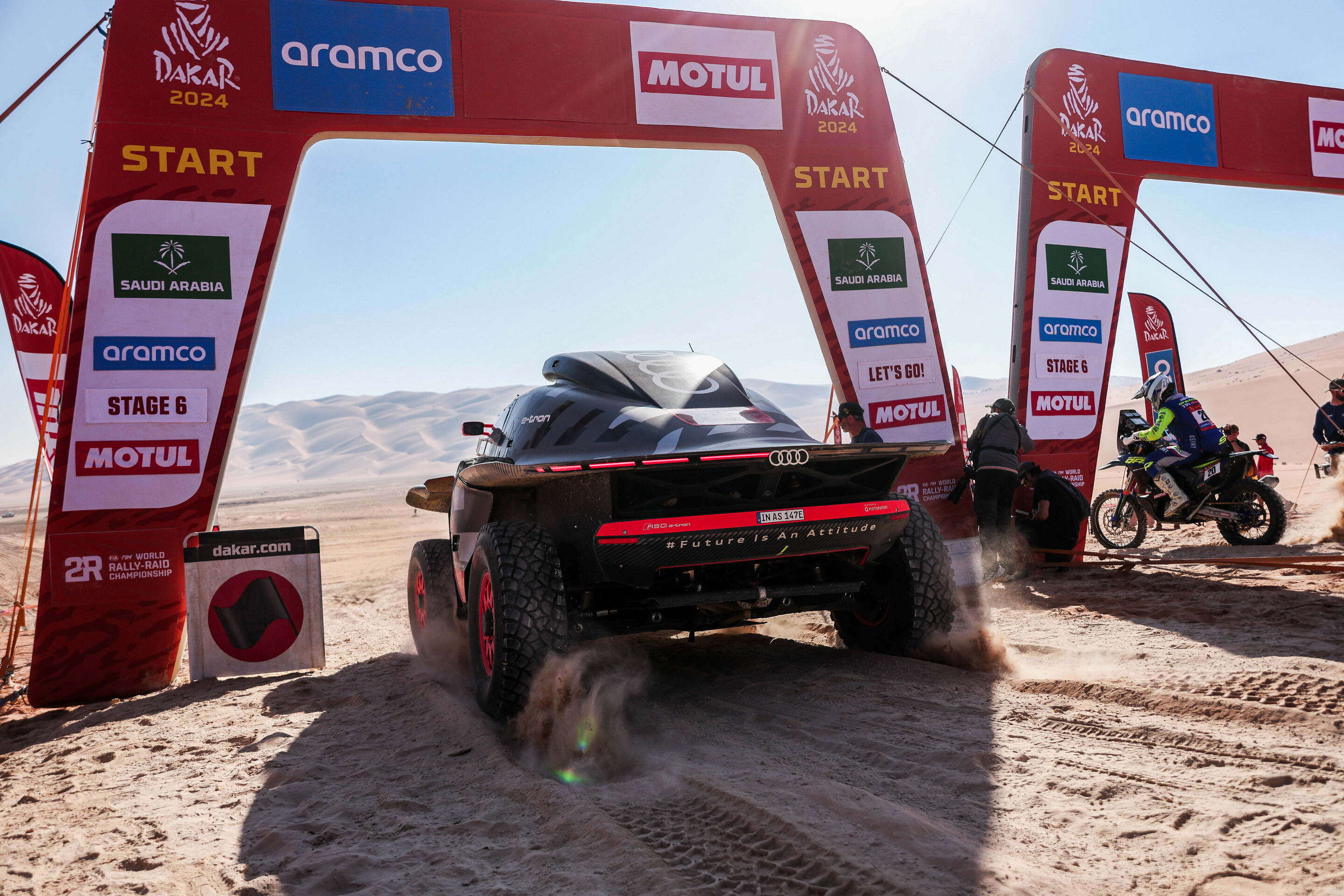 Rallye Dakar 2024 - Audi RS Q e-tron #207 (Team Audi Sport), Mattias Ekström/Emil Bergkvist