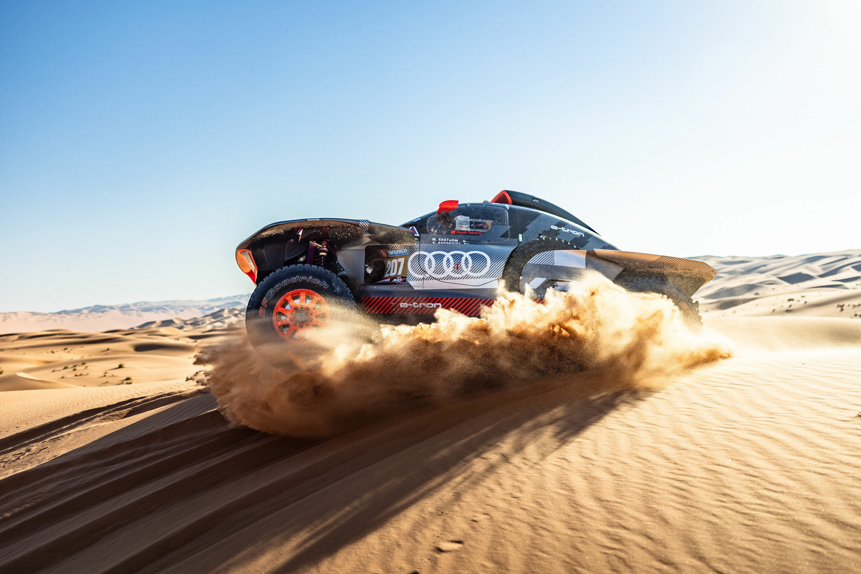 Rallye Dakar 2024 - Audi RS Q e-tron #207 (Team Audi Sport), Mattias Ekström/Emil Bergkvist