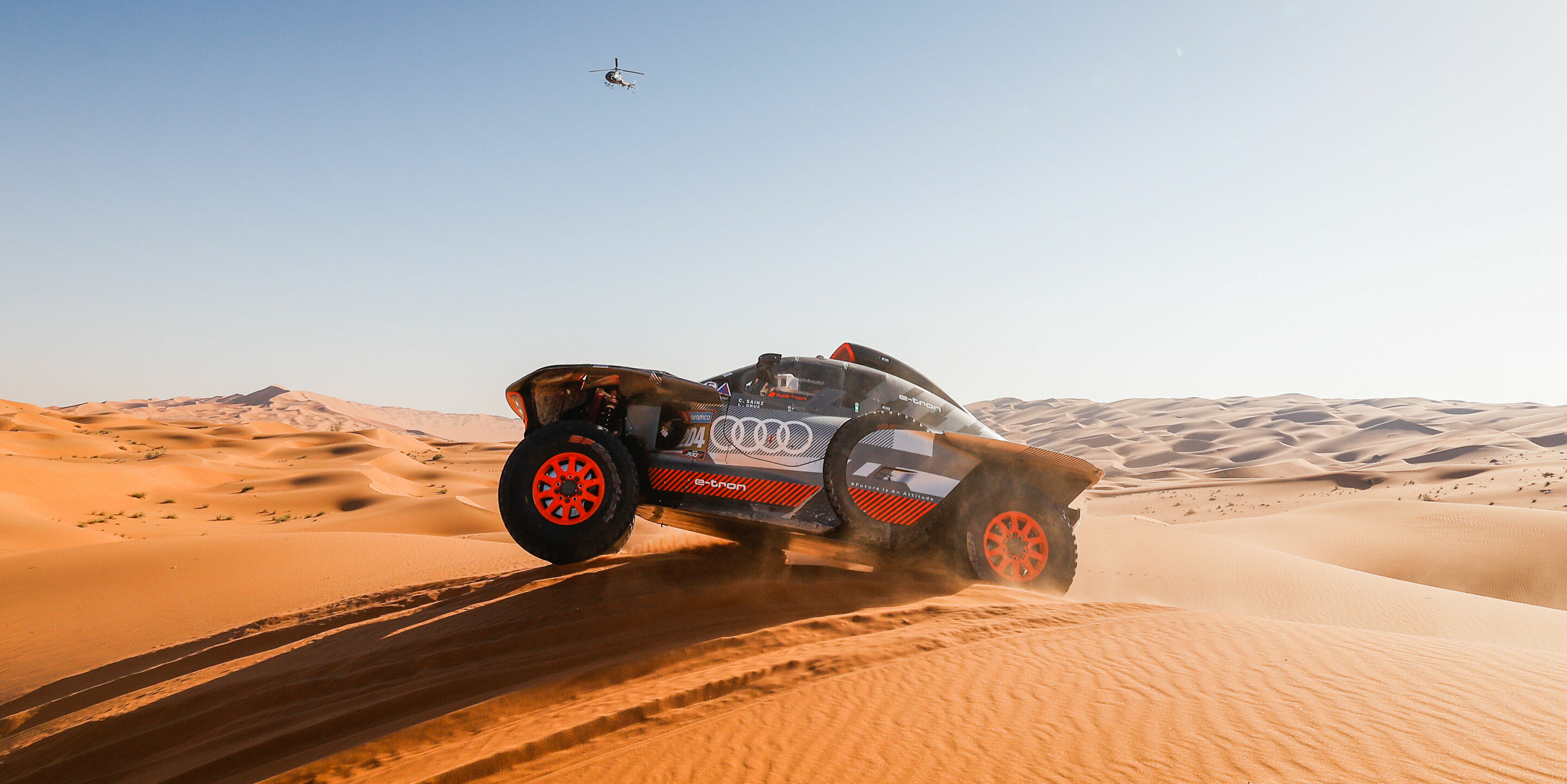 Rallye Dakar 2024 - Audi RS Q e-tron #204 (Team Audi Sport), Carlos Sainz/Lucas Cruz