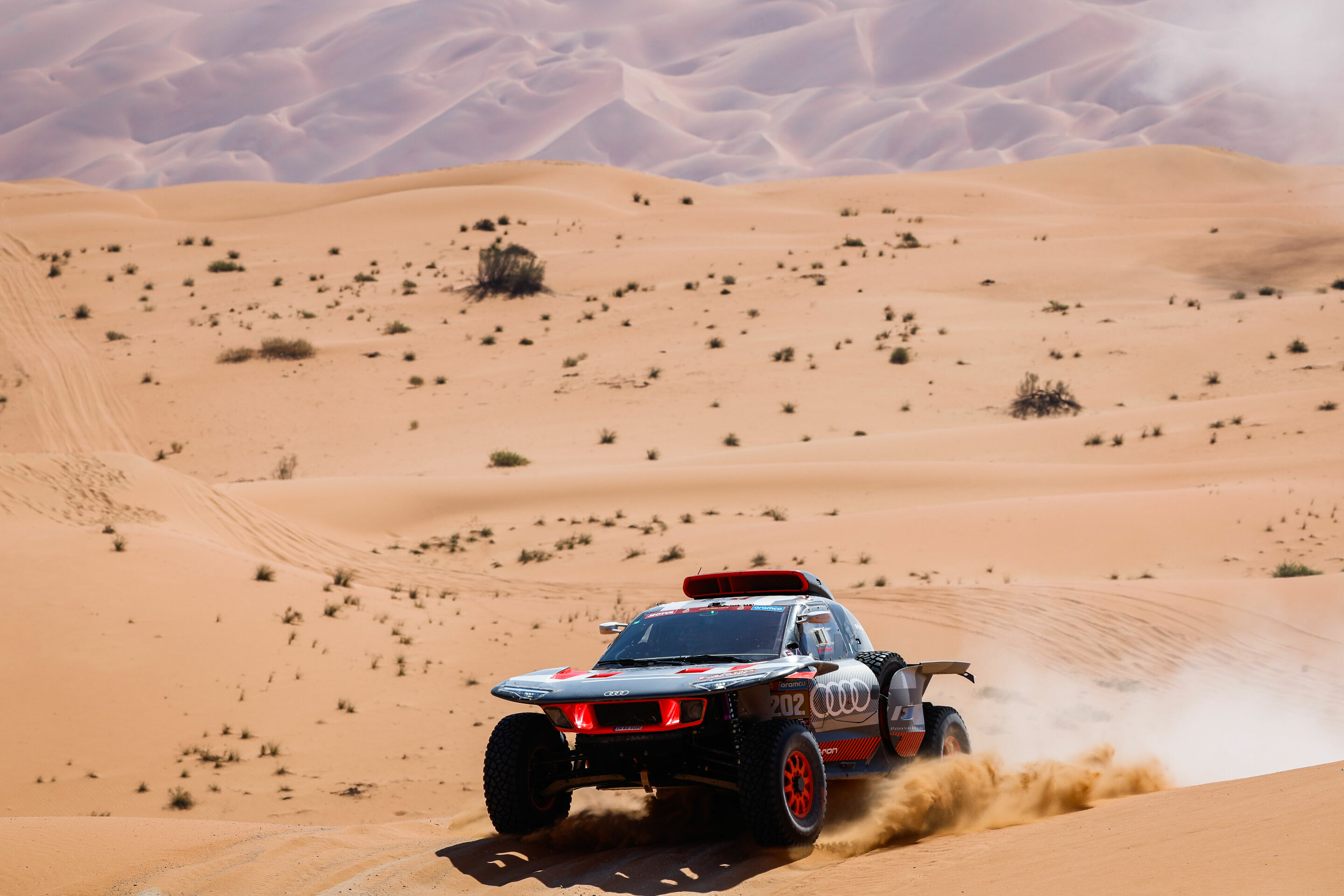 Rallye Dakar 2024 - Audi RS Q e-tron #202 (Team Audi Sport), Stéphane Peterhansel/Edouard Boulanger