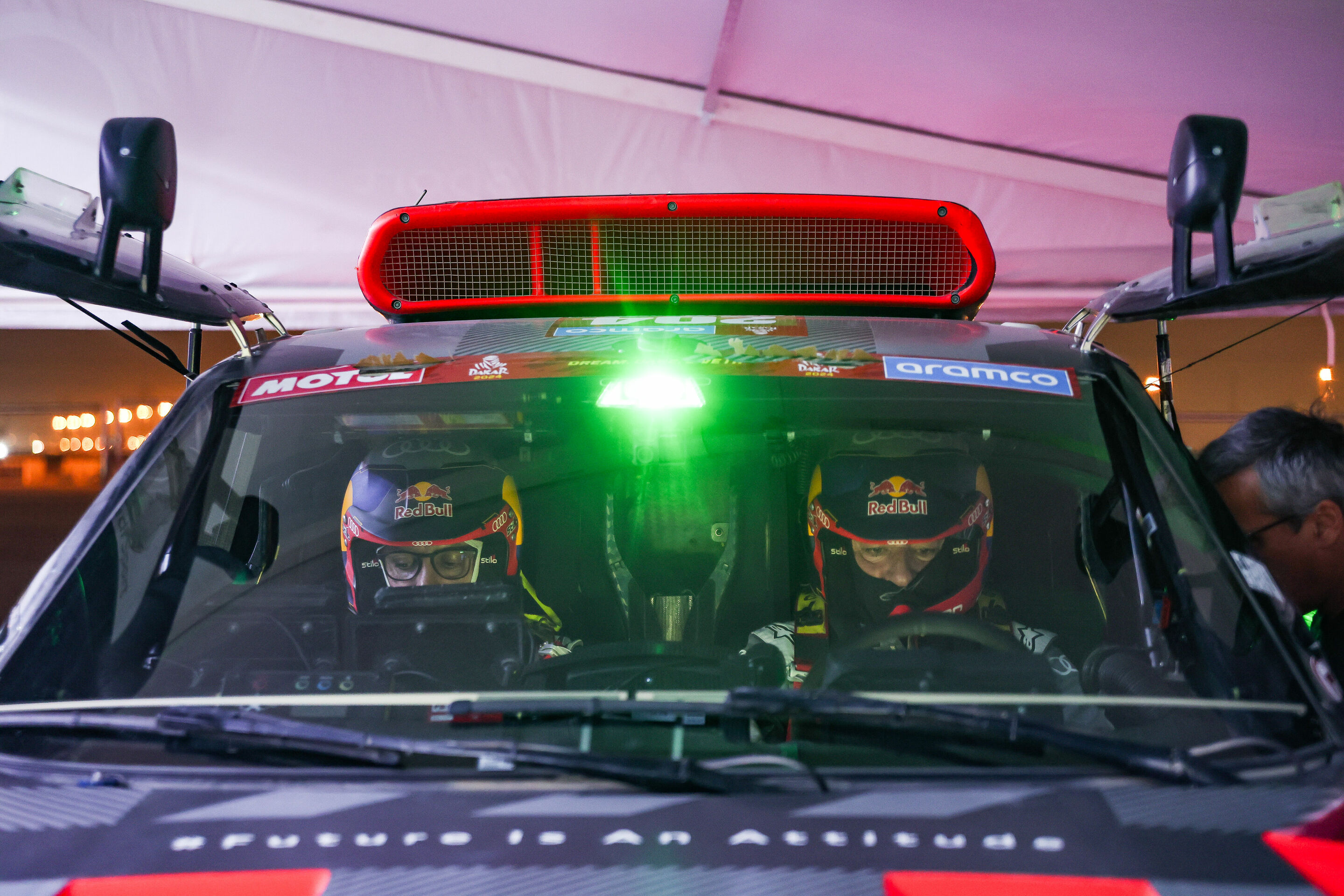 Rallye Dakar 2024 - Audi RS Q e-tron #204 (Team Audi Sport), Carlos Sainz/Lucas Cruz