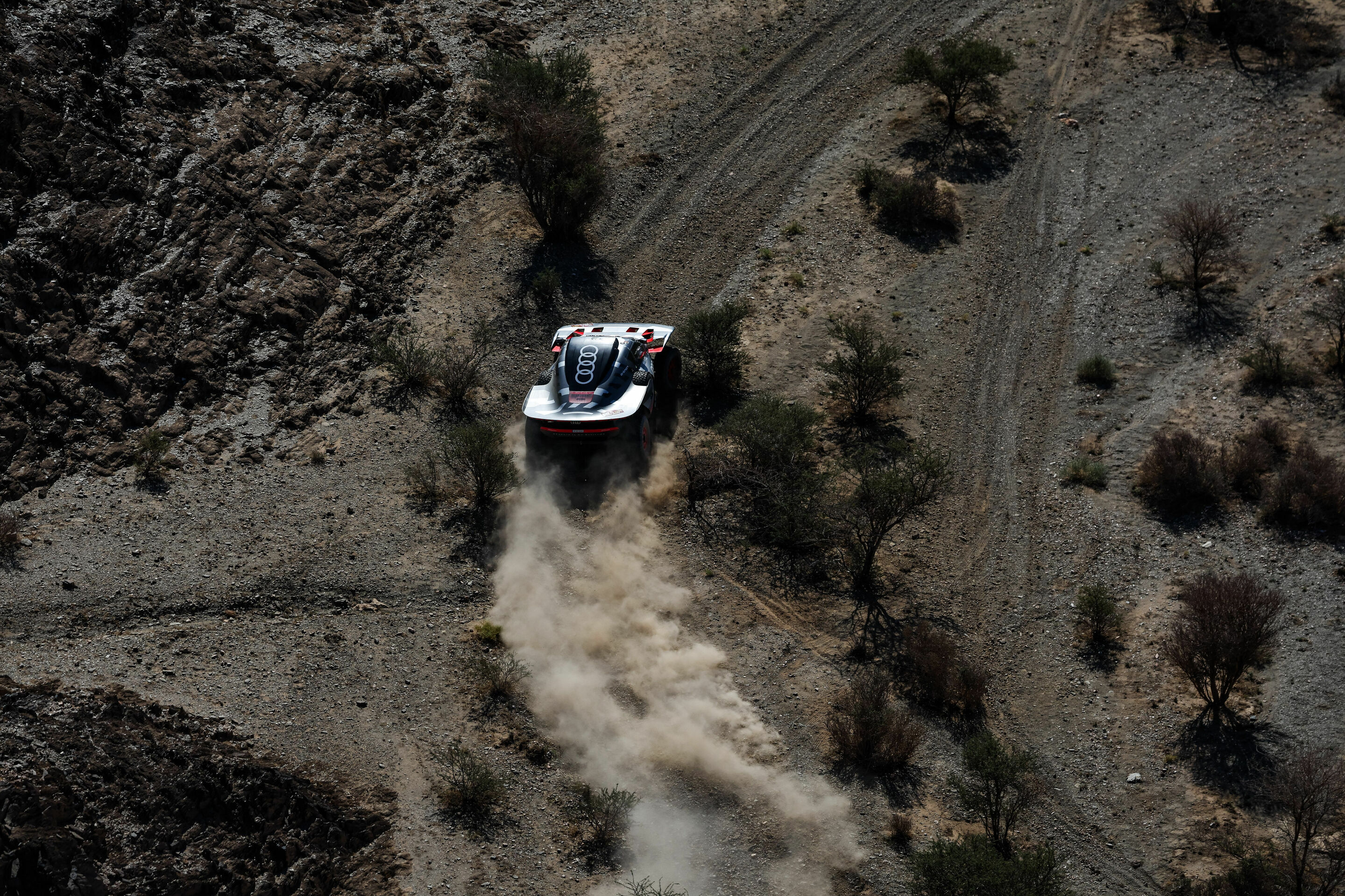 Rallye Dakar 2024 - Audi RS Q e-tron #204 (Team Audi Sport), Carlos Sainz/Lucas Cruz
