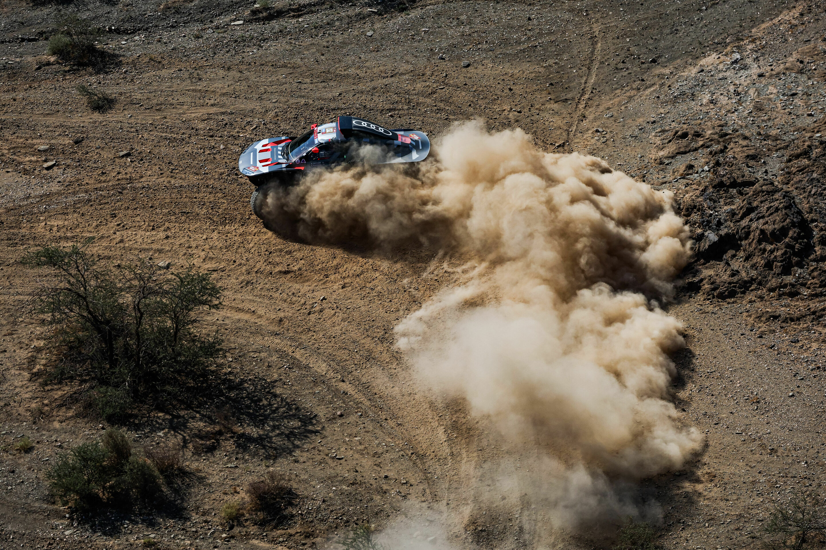 Rallye Dakar 2024 - Audi RS Q e-tron #207 (Team Audi Sport), Mattias Ekström/Emil Bergkvist