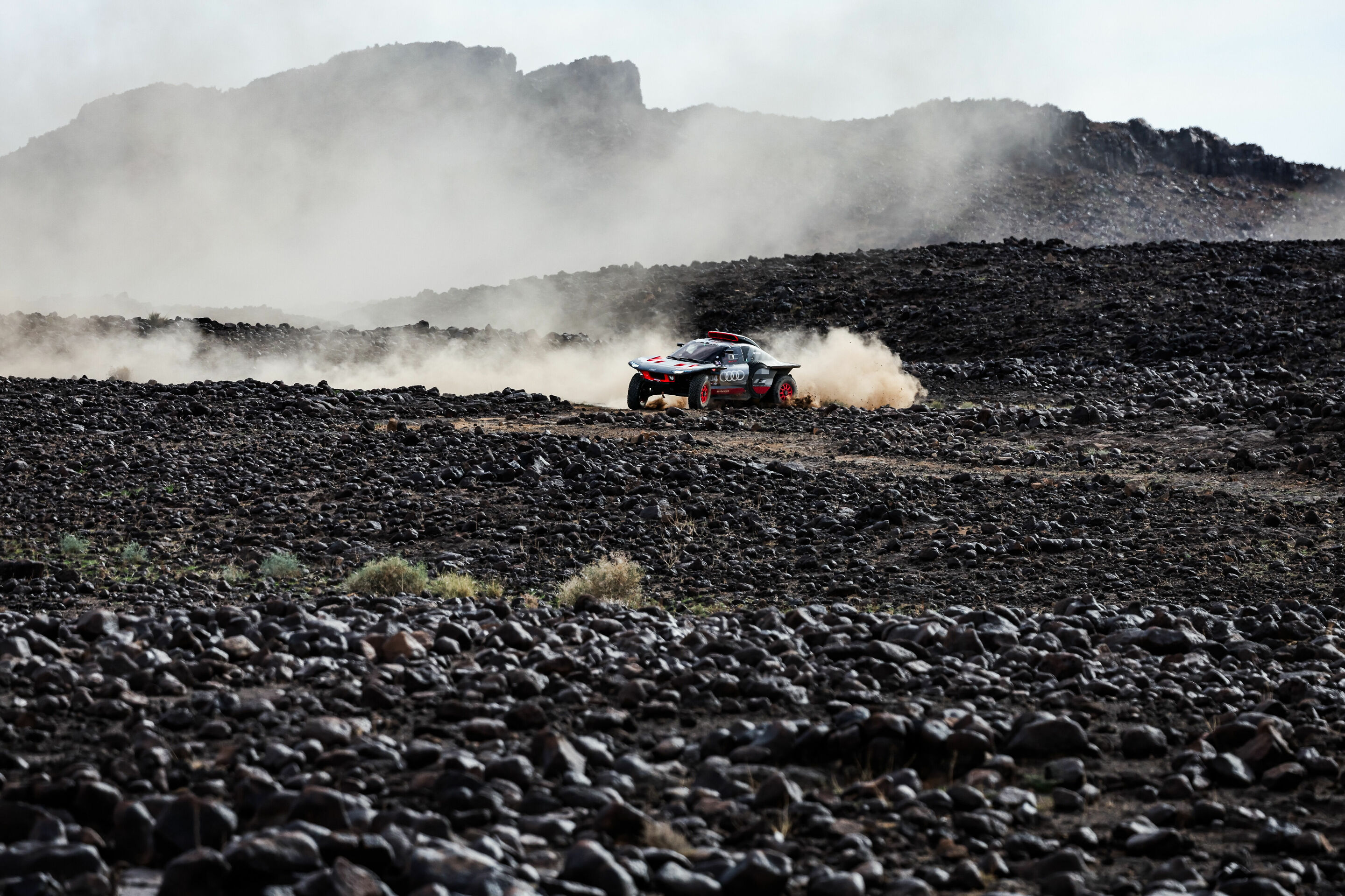 Rallye Dakar 2024 - Audi RS Q e-tron #204 (Team Audi Sport), Carlos Sainz/Lucas Cruz