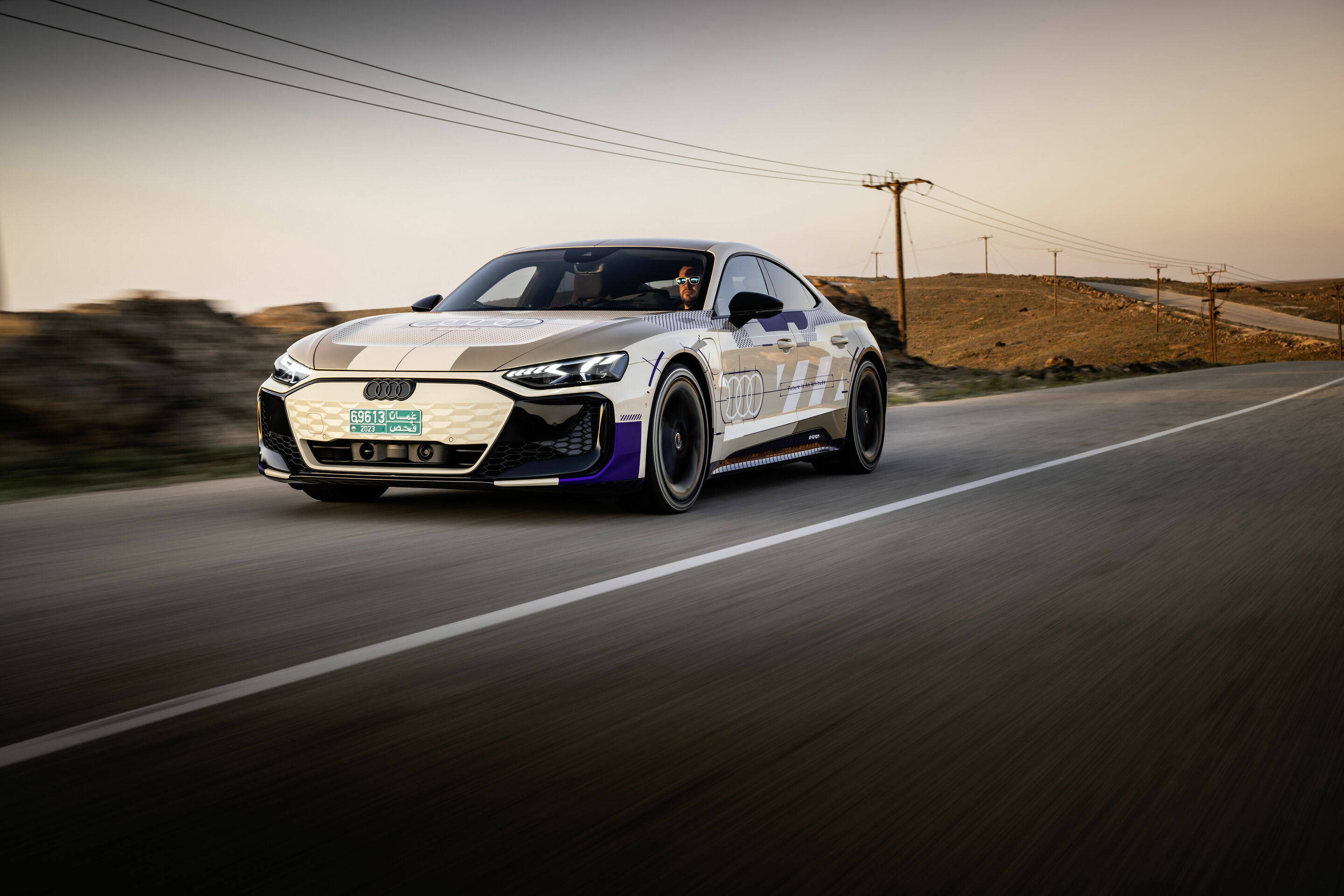 Audi e-tron GT Prototyp - Fahraufnahme