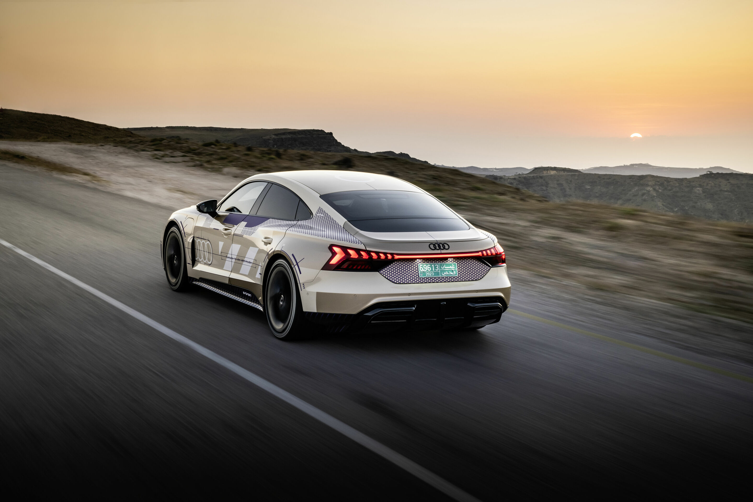 Audi e-tron GT Prototyp - Fahraufnahme