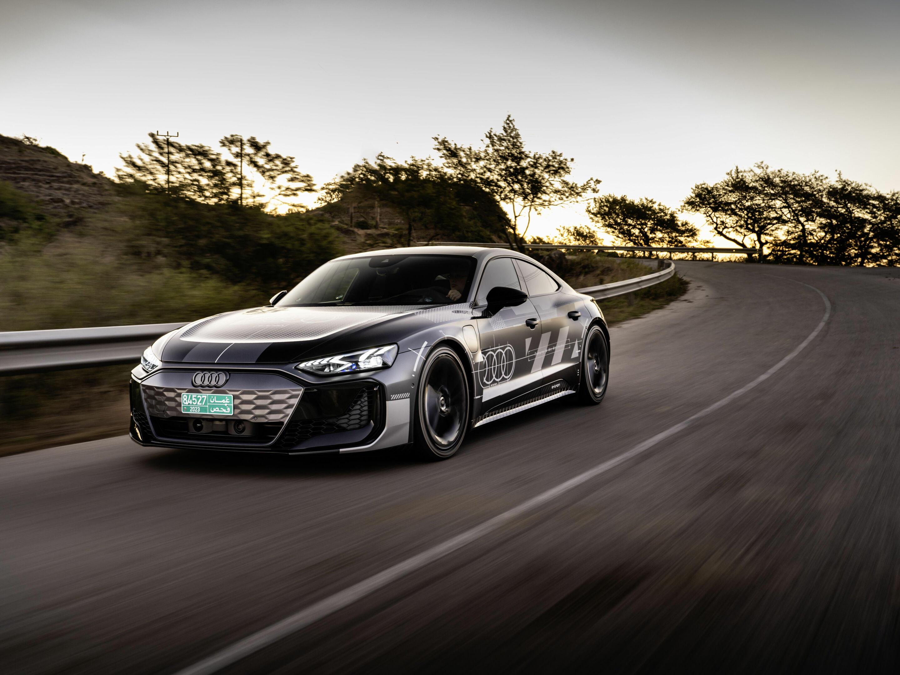Audi e-tron GT Prototyp - Fahraufnahme