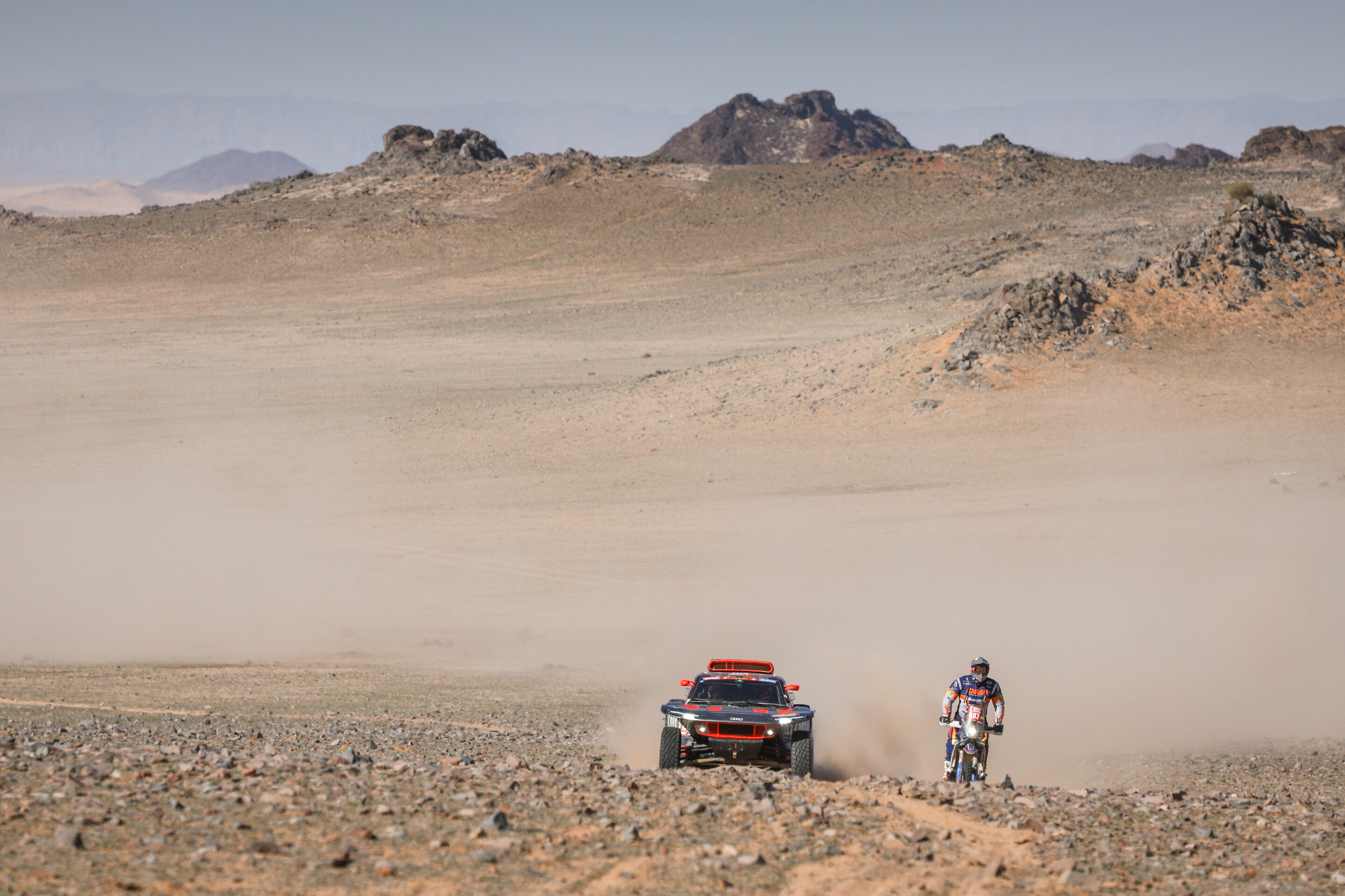 Rallye Dakar 2024 - Audi RS Q e-tron #207 (Team Audi Sport), Mattias Ekström/Emil Bergkvist