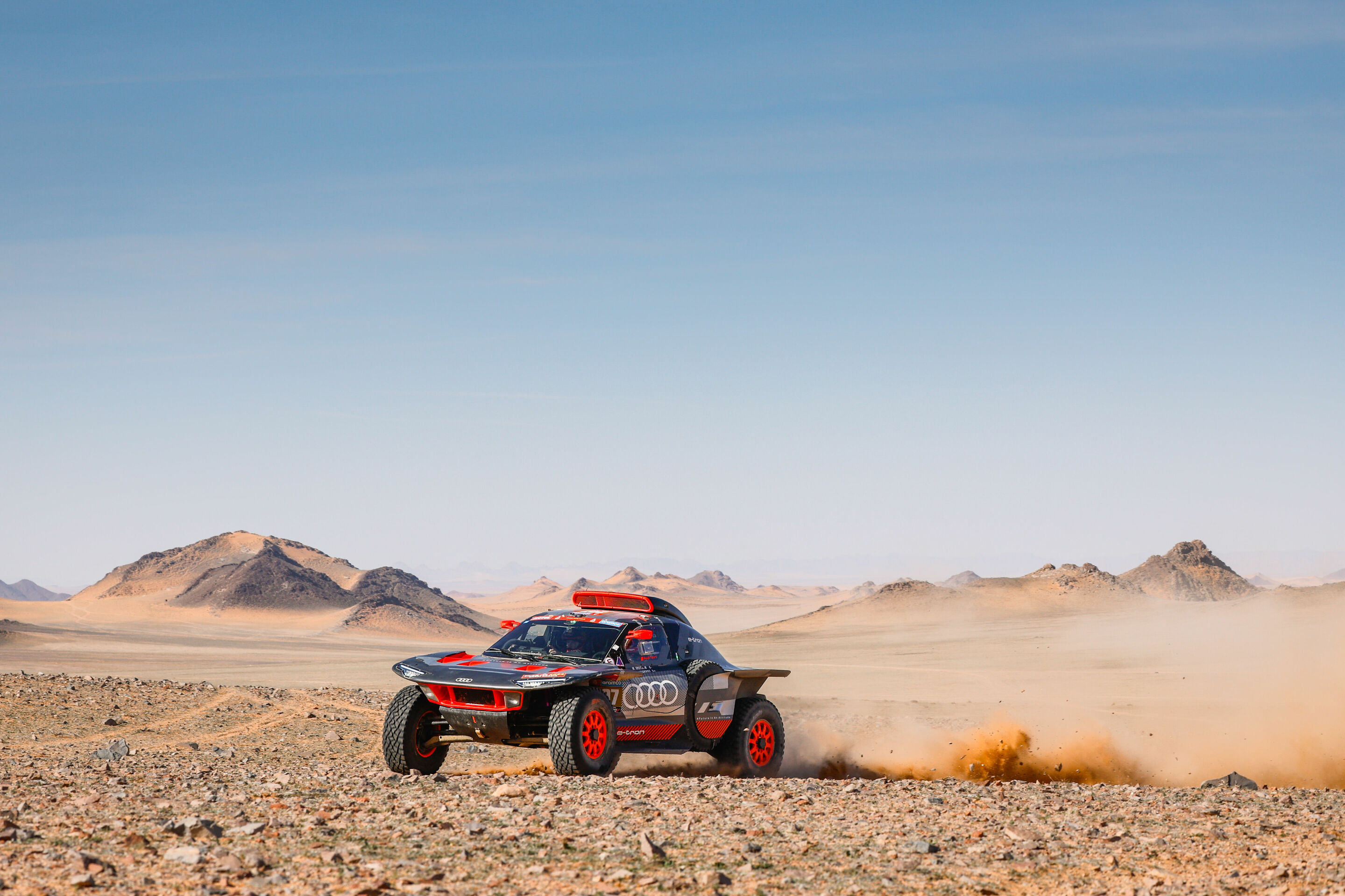 Rallye Dakar 2024 - Audi RS Q e-tron #207 (Team Audi Sport), Mattias Ekström/Emil Bergkvist