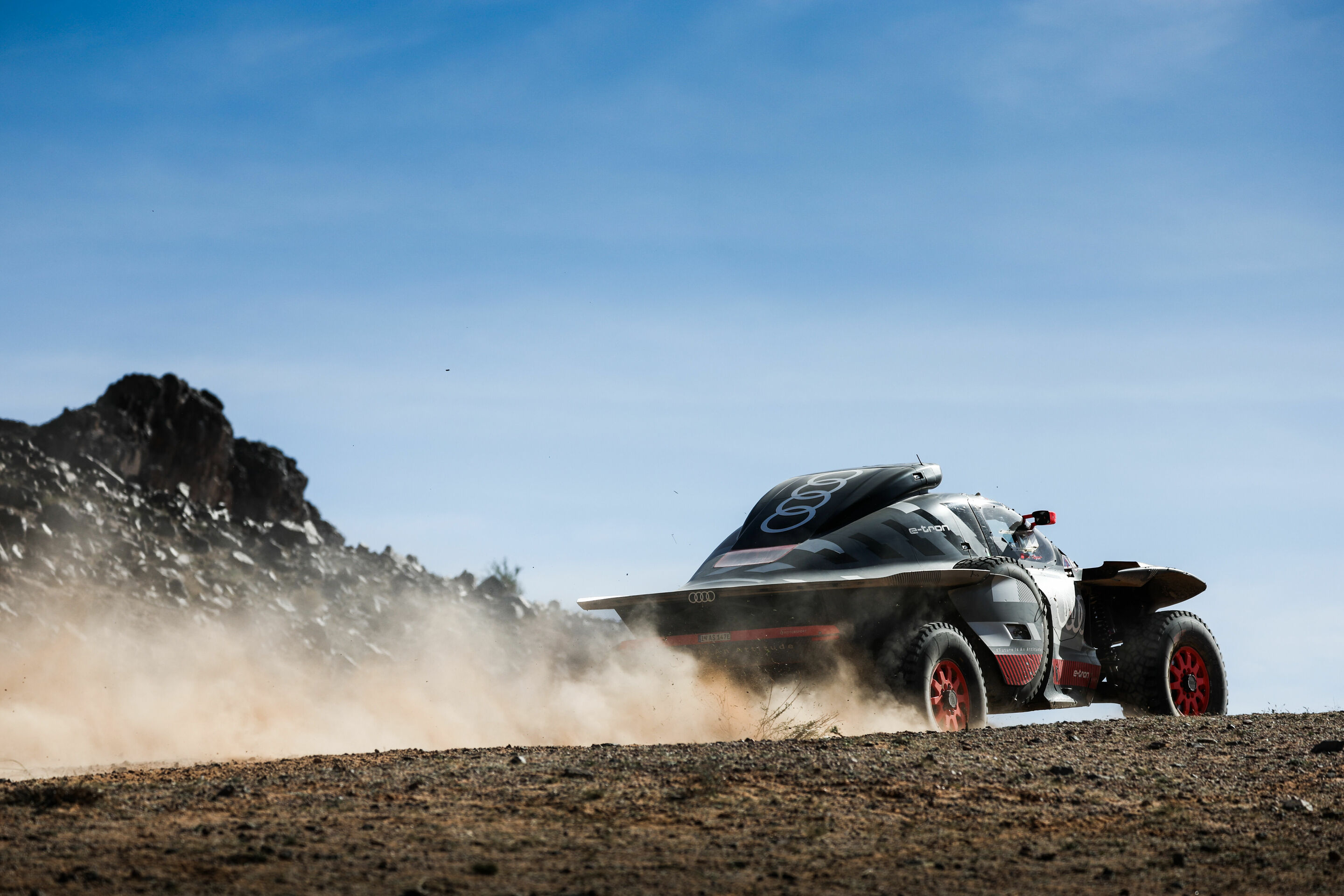 Rallye Dakar 2024 - Audi RS Q e-tron #207 (Team Audi Sport), Mattias Ekström/Emil Bergkvist