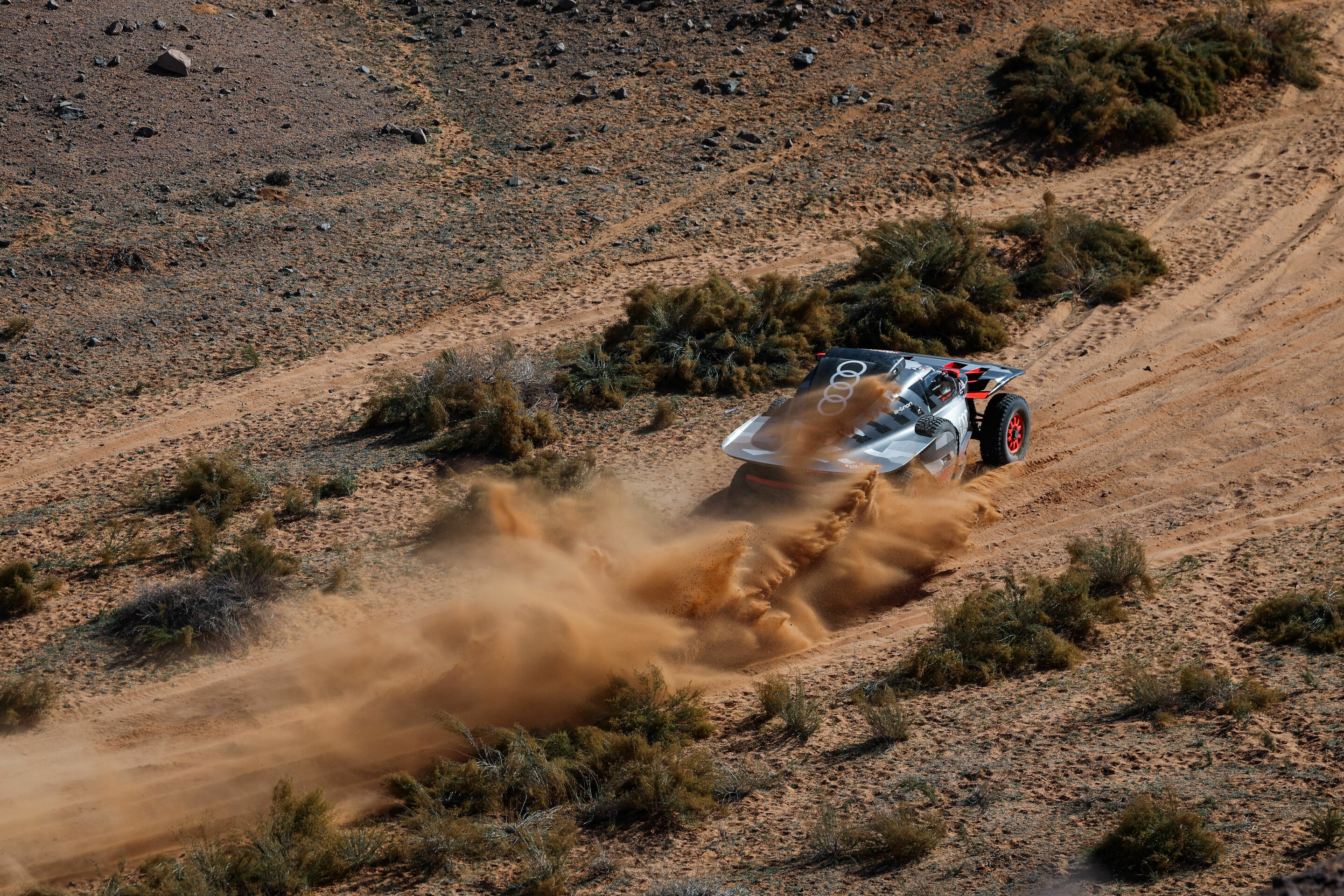 Rallye Dakar 2024 - Audi RS Q e-tron #207 (Team Audi Sport), Mattias Ekström/Emil Bergkvist