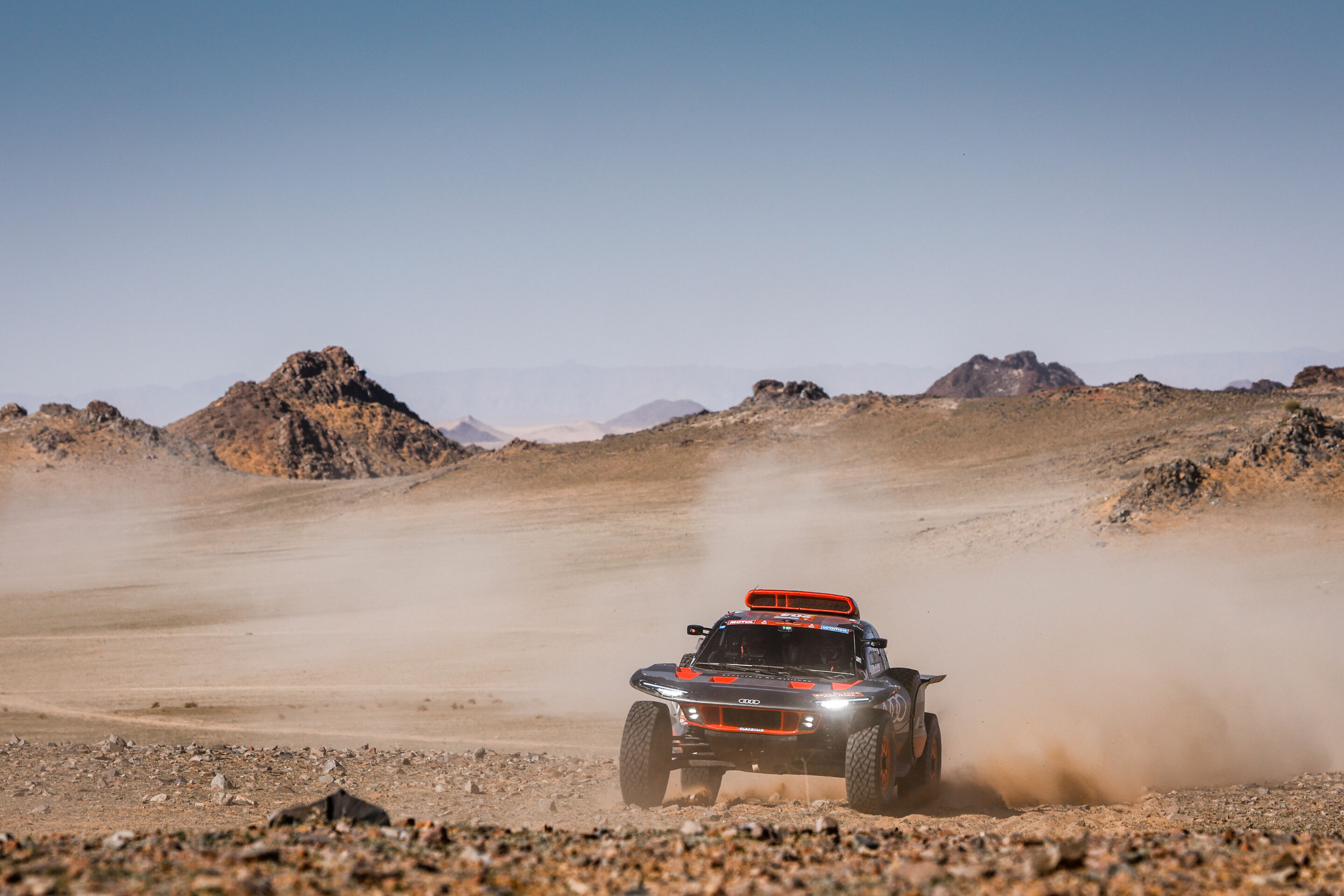 Rallye Dakar 2024 - Audi RS Q e-tron #204 (Team Audi Sport), Carlos Sainz/Lucas Cruz