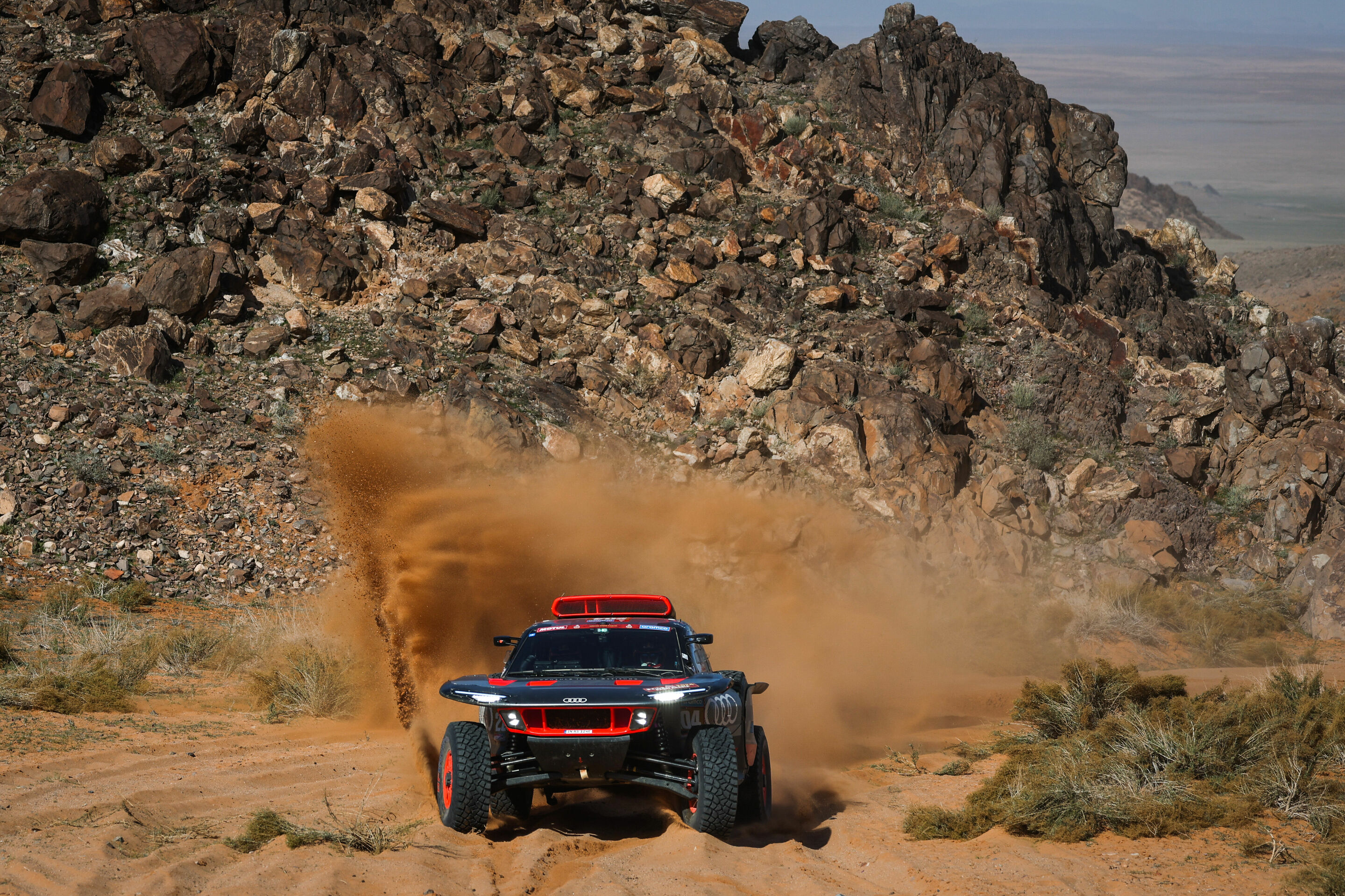 Rallye Dakar 2024 - Audi RS Q e-tron #204 (Team Audi Sport), Carlos Sainz/Lucas Cruz