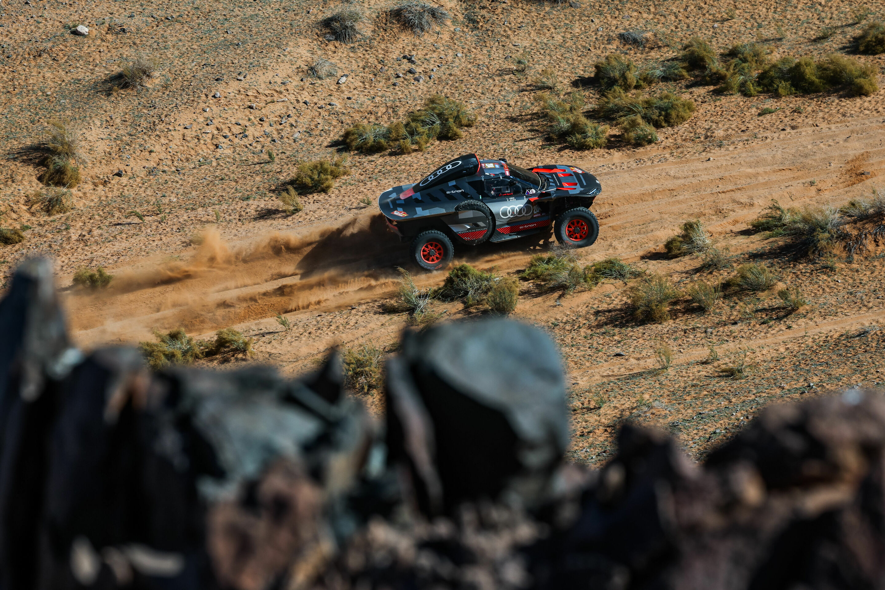Rallye Dakar 2024 - Audi RS Q e-tron #204 (Team Audi Sport), Carlos Sainz/Lucas Cruz