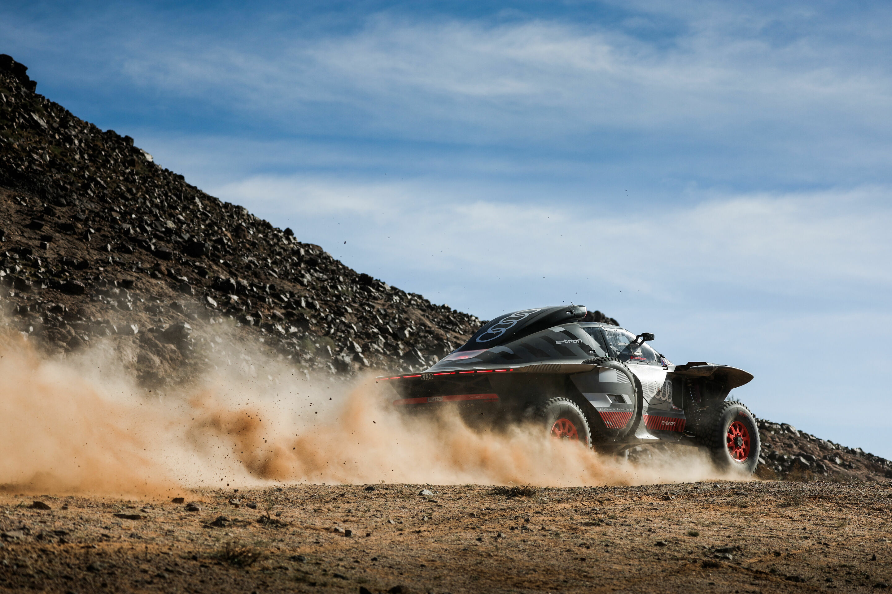 Rallye Dakar 2024 - Audi RS Q e-tron #204 (Team Audi Sport), Carlos Sainz/Lucas Cruz