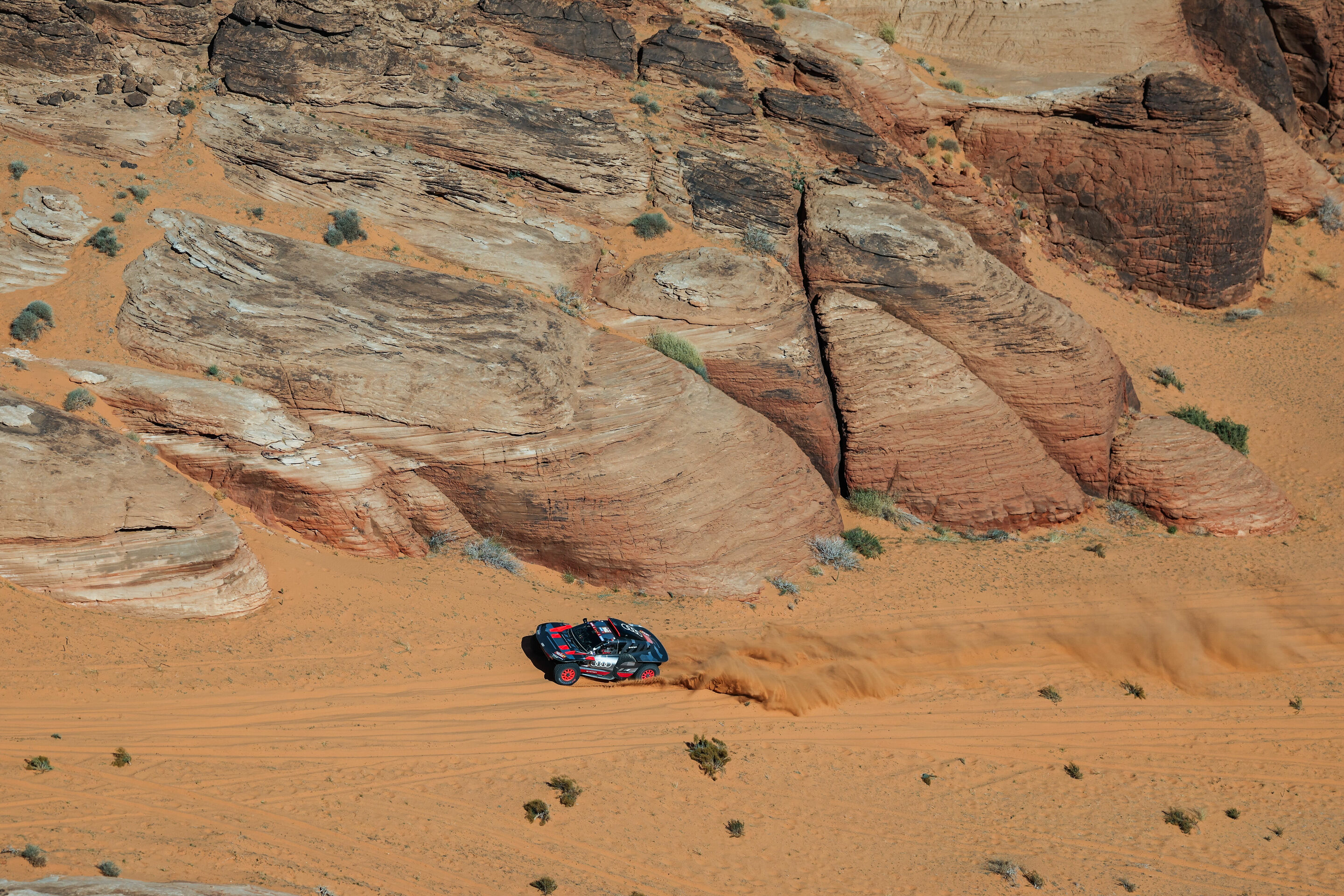 Rallye Dakar 2024 - Audi RS Q e-tron #204 (Team Audi Sport), Carlos Sainz/Lucas Cruz