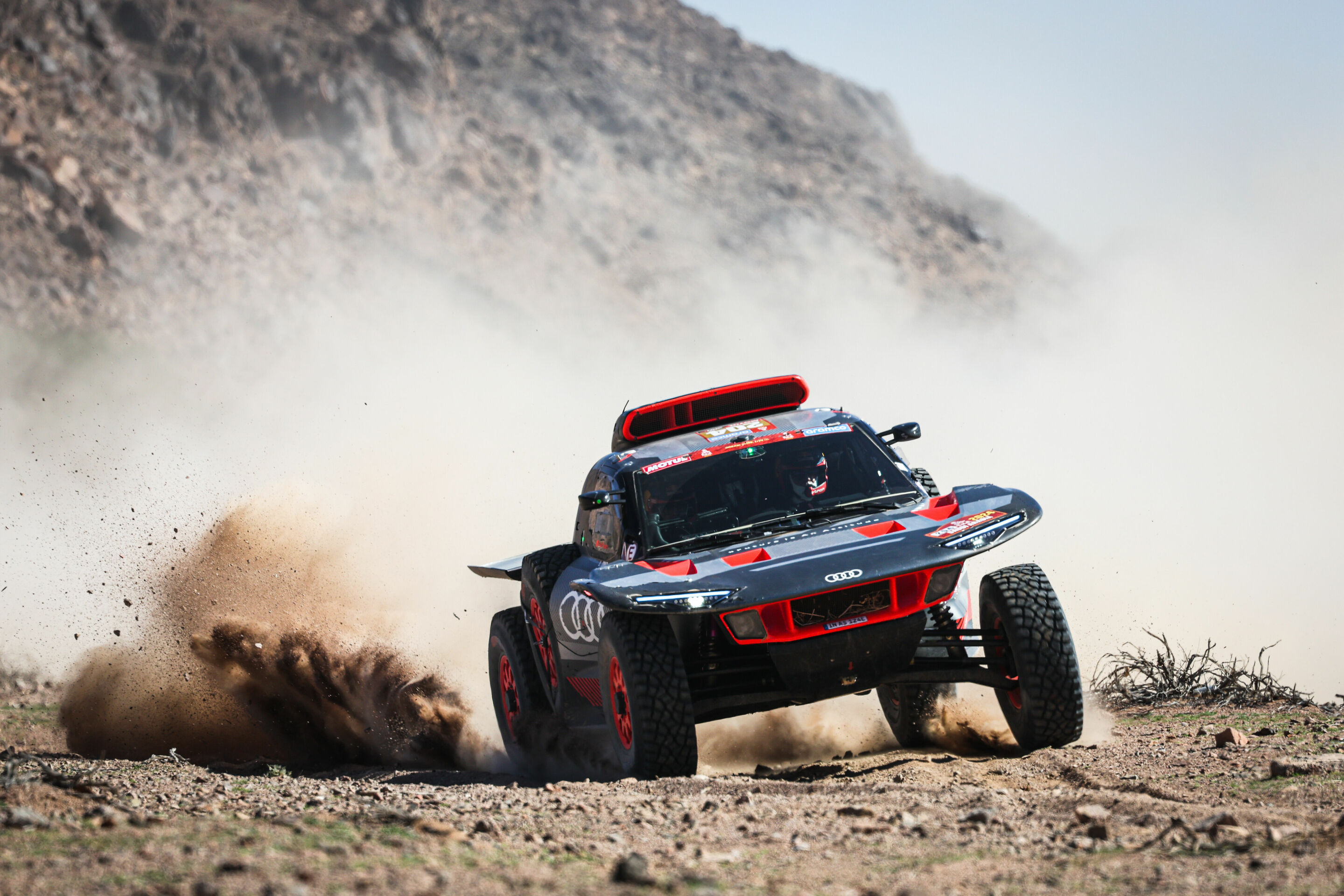 Rallye Dakar 2024 - Audi RS Q e-tron #204 (Team Audi Sport), Carlos Sainz/Lucas Cruz