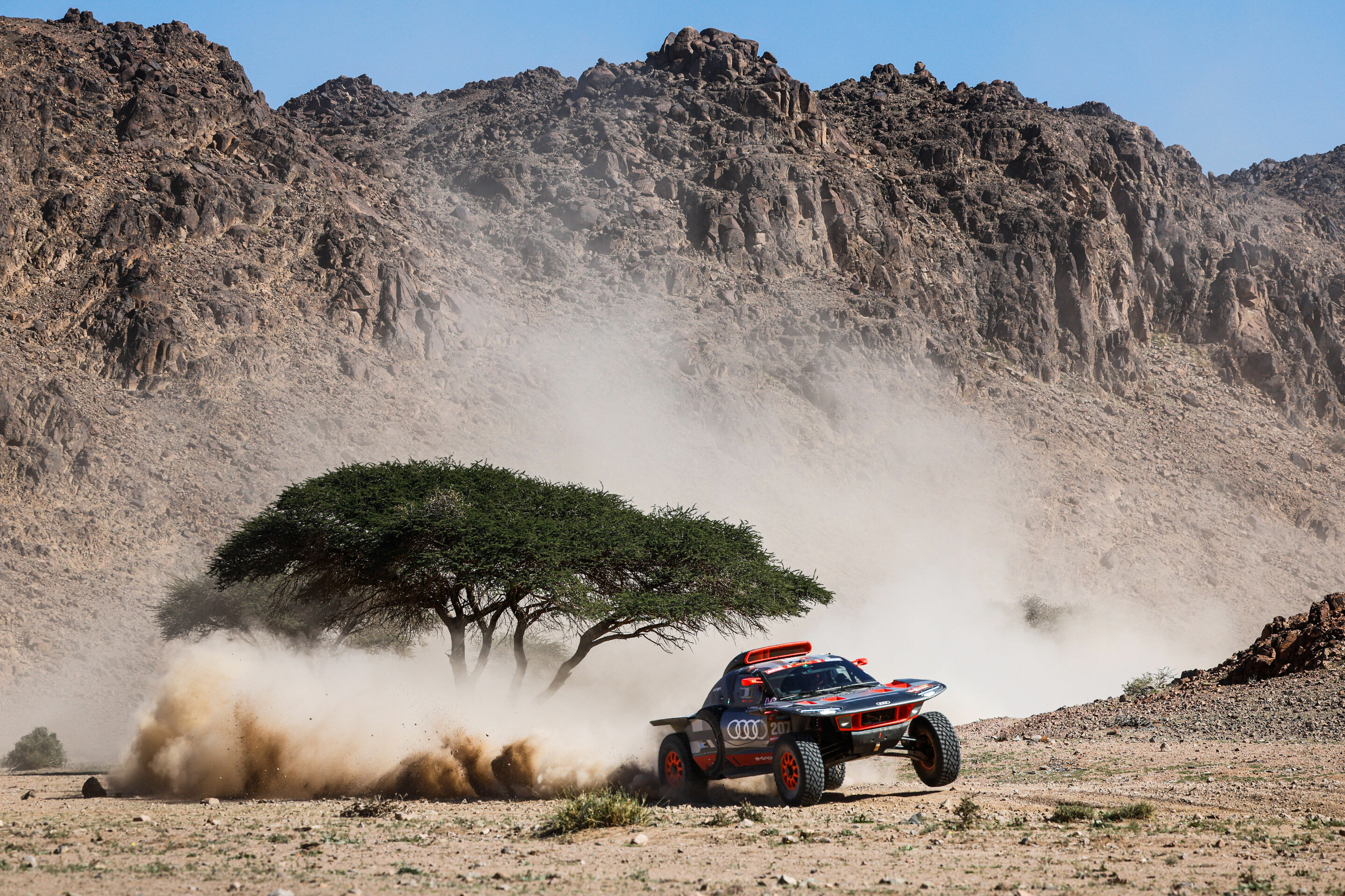 Rallye Dakar 2024 - Audi RS Q e-tron #207 (Team Audi Sport), Mattias Ekström/Emil Bergkvist