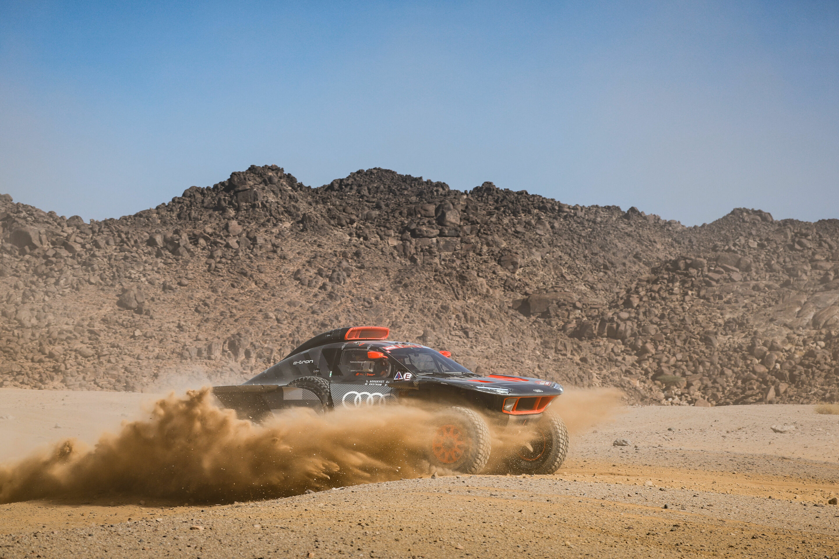 Dakar Rally 2024 - Audi RS Q e-tron #207 (Team Audi Sport), Mattias Ekström/Emil Bergkvist