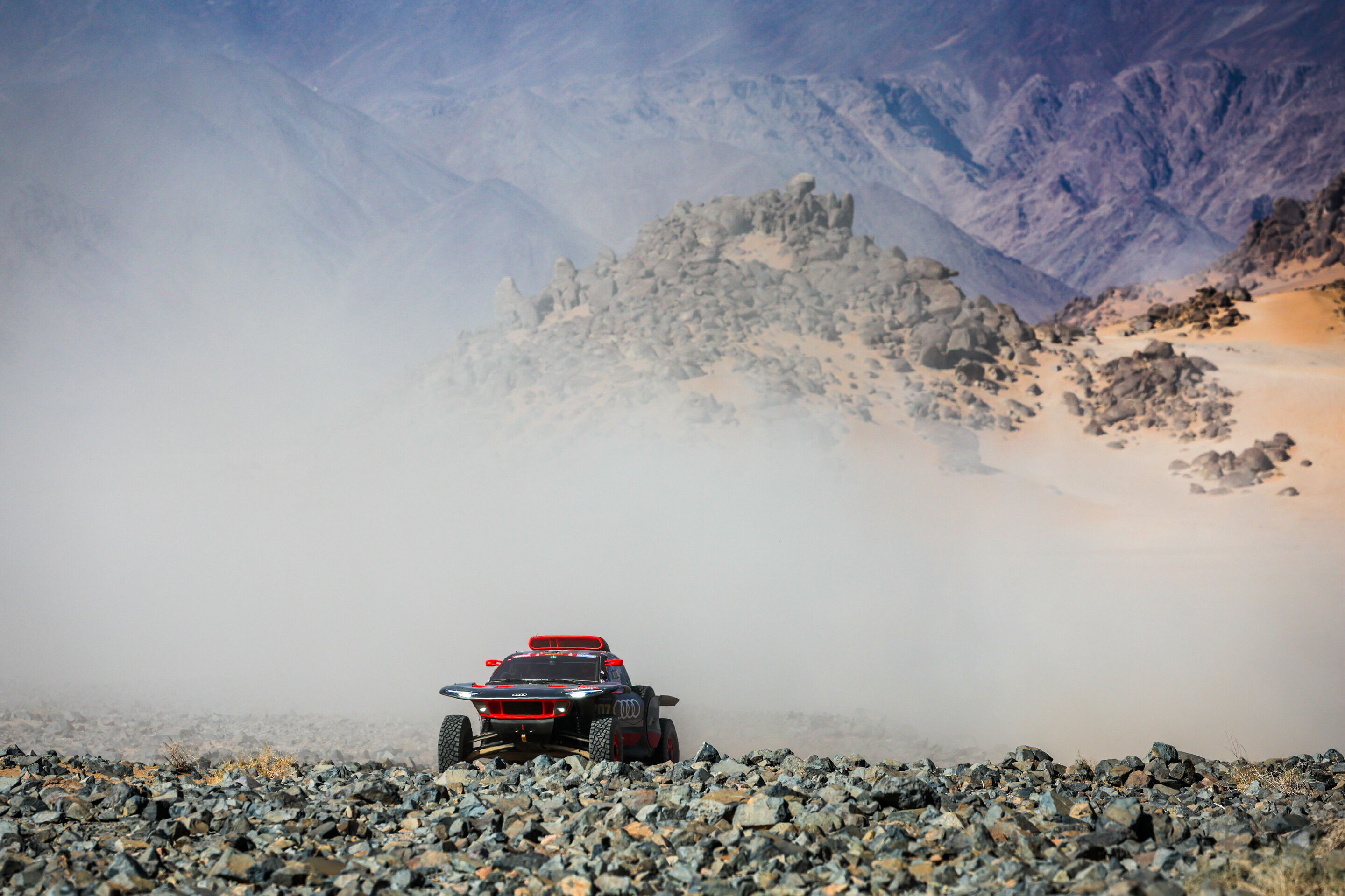 Rallye Dakar 2024 - Audi RS Q e-tron #207 (Team Audi Sport), Mattias Ekström/Emil Bergkvist