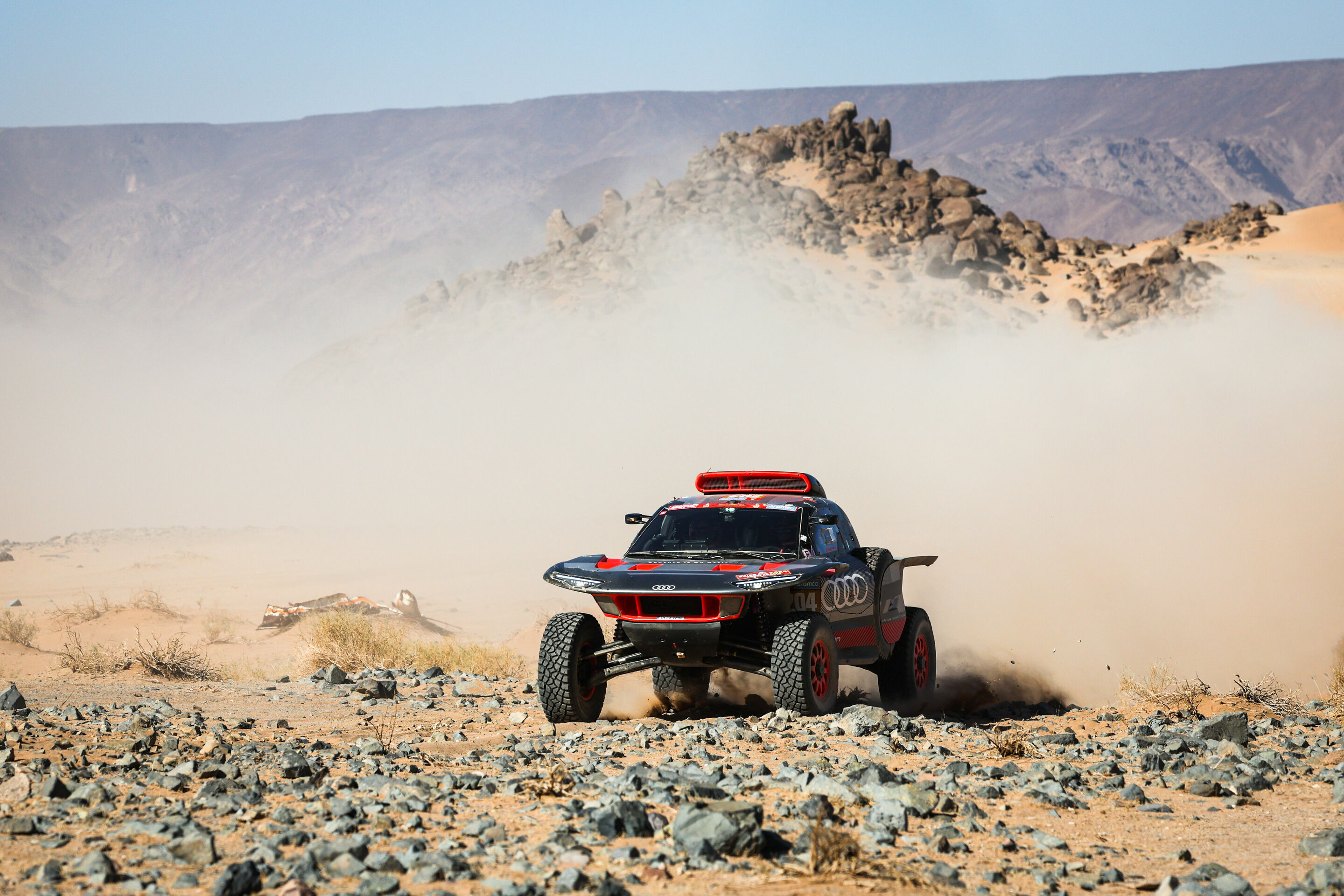 Rallye Dakar 2024 - Audi RS Q e-tron #204 (Team Audi Sport), Carlos Sainz/Lucas Cruz
